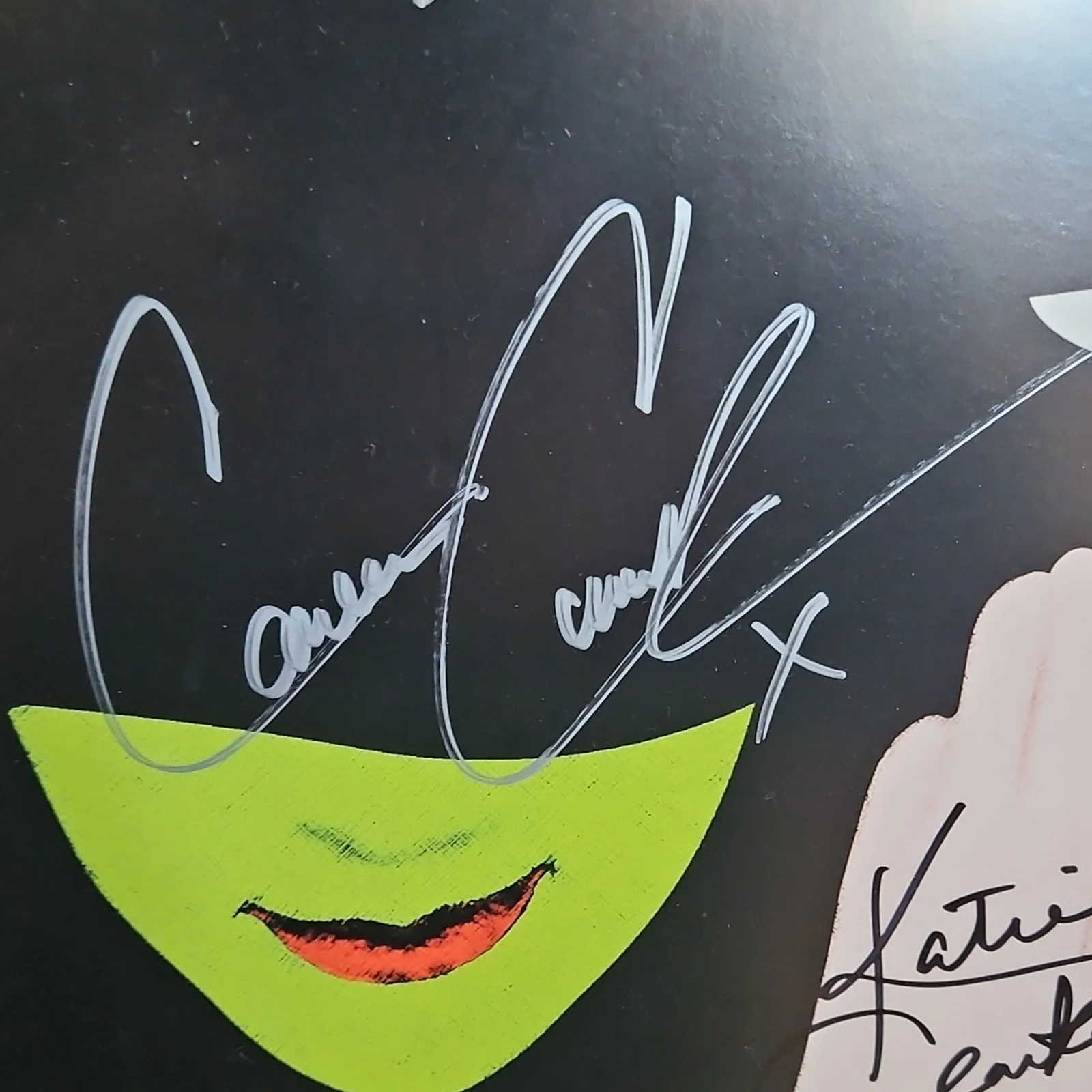 Multiple cast members — Wicked Original Framed Theater Poster Signed by Multiple Cast Members, image 3