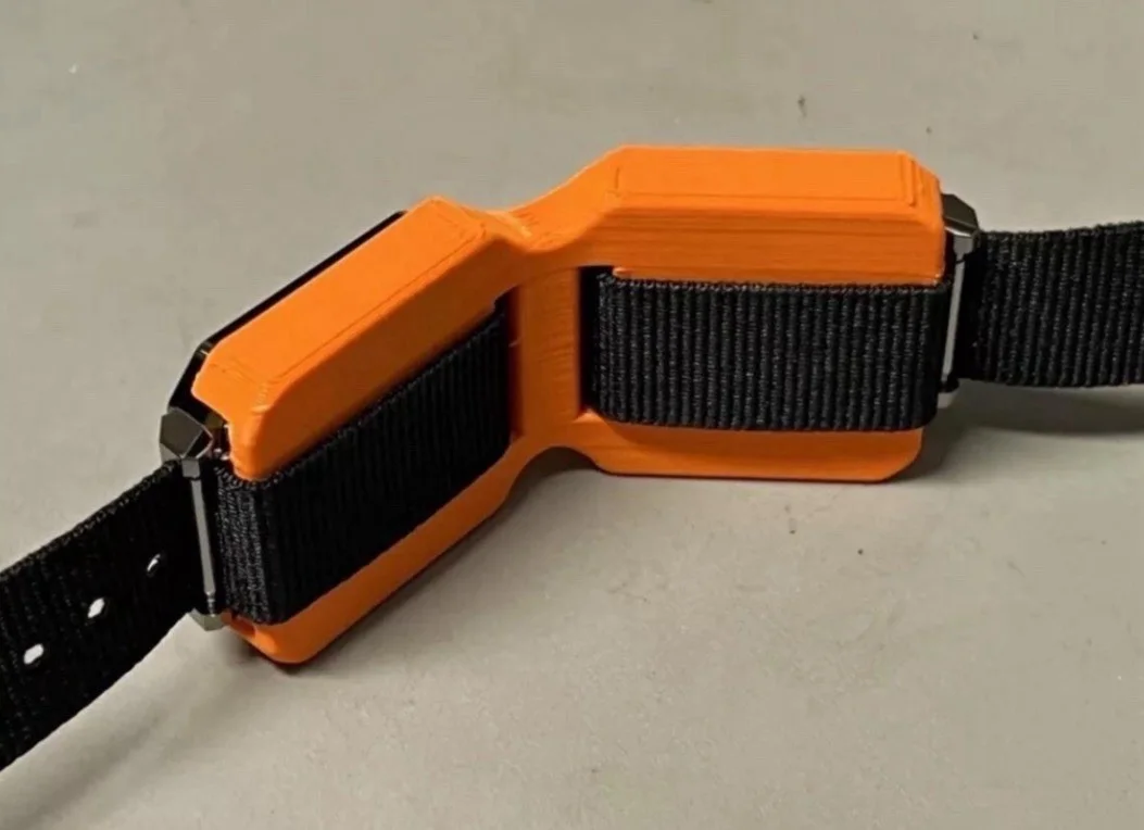 Alien Nostromo Crew Watch Case | F-100 Style / Fits Casio A100 (Orange), изображение 3