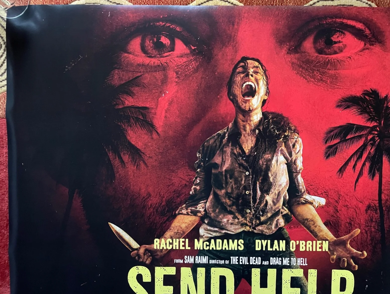 SEND HELP (2026) 2 x Original UK Quad Movie Posters Rachel McAdams Sam Raimi, изображение 3