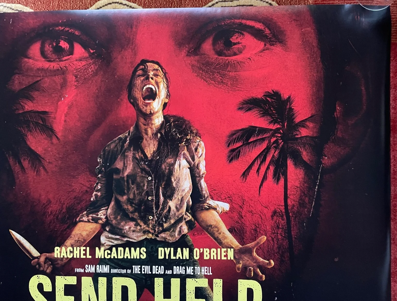 SEND HELP (2026) 2 x Original UK Quad Movie Posters Rachel McAdams Sam Raimi, изображение 4