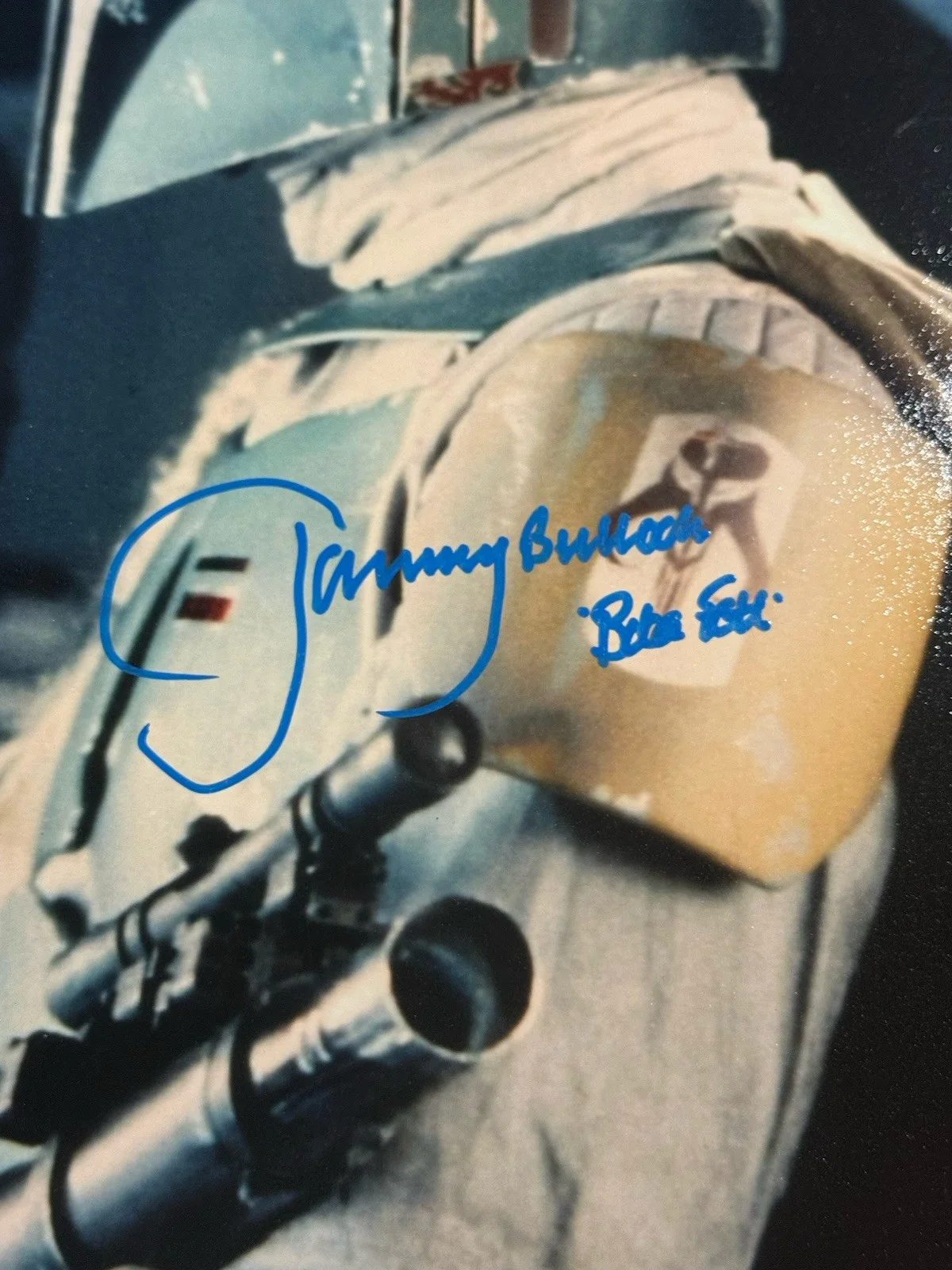 Jeremy Bulloch Bill Hargreaves Signed Autograph Beckett BAS LOA JSA 16x20 IG88, изображение 3