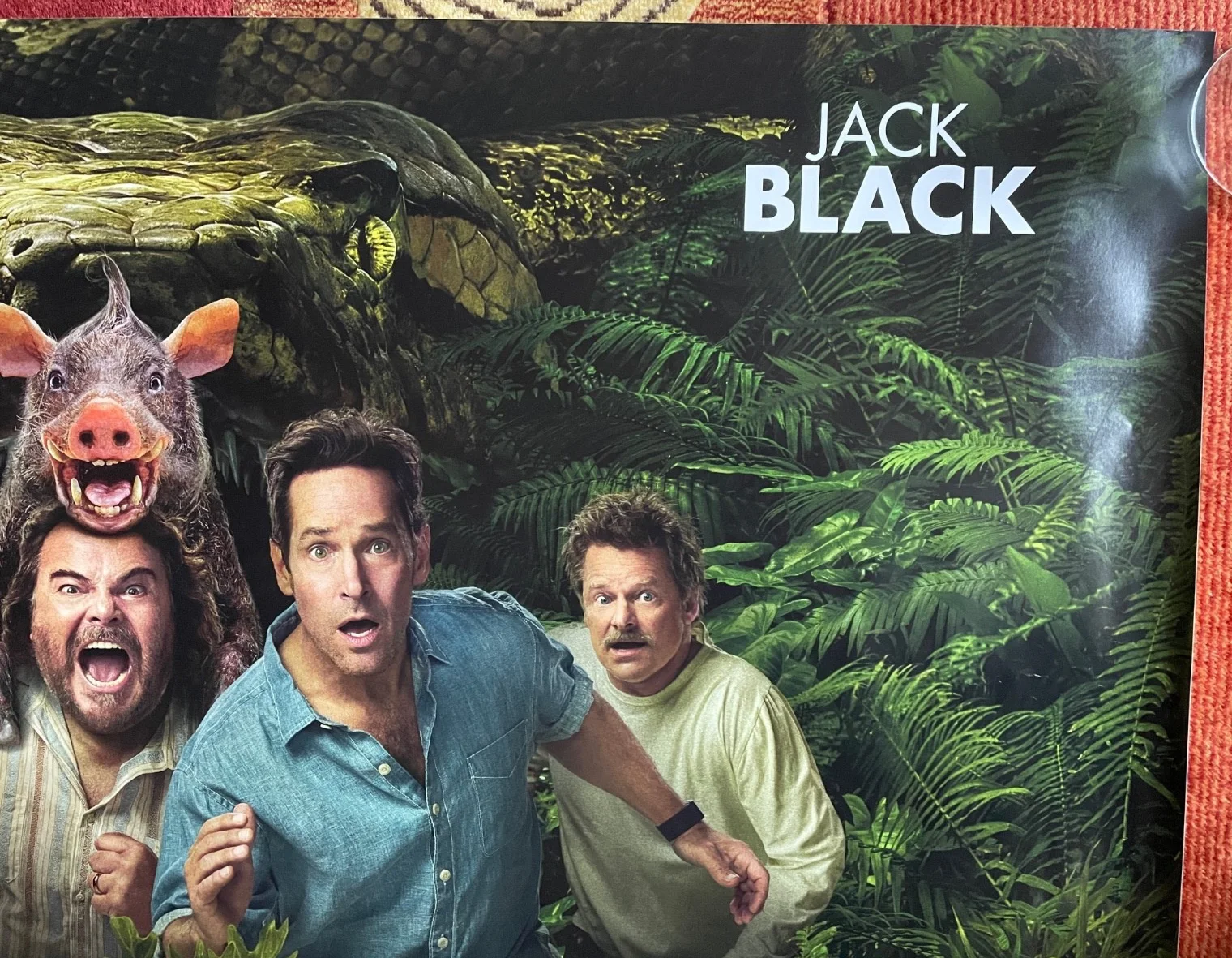 ANACONDA (2025) Original UK Quad Movie Film Poster Jack Black, Paul Rudd, изображение 3