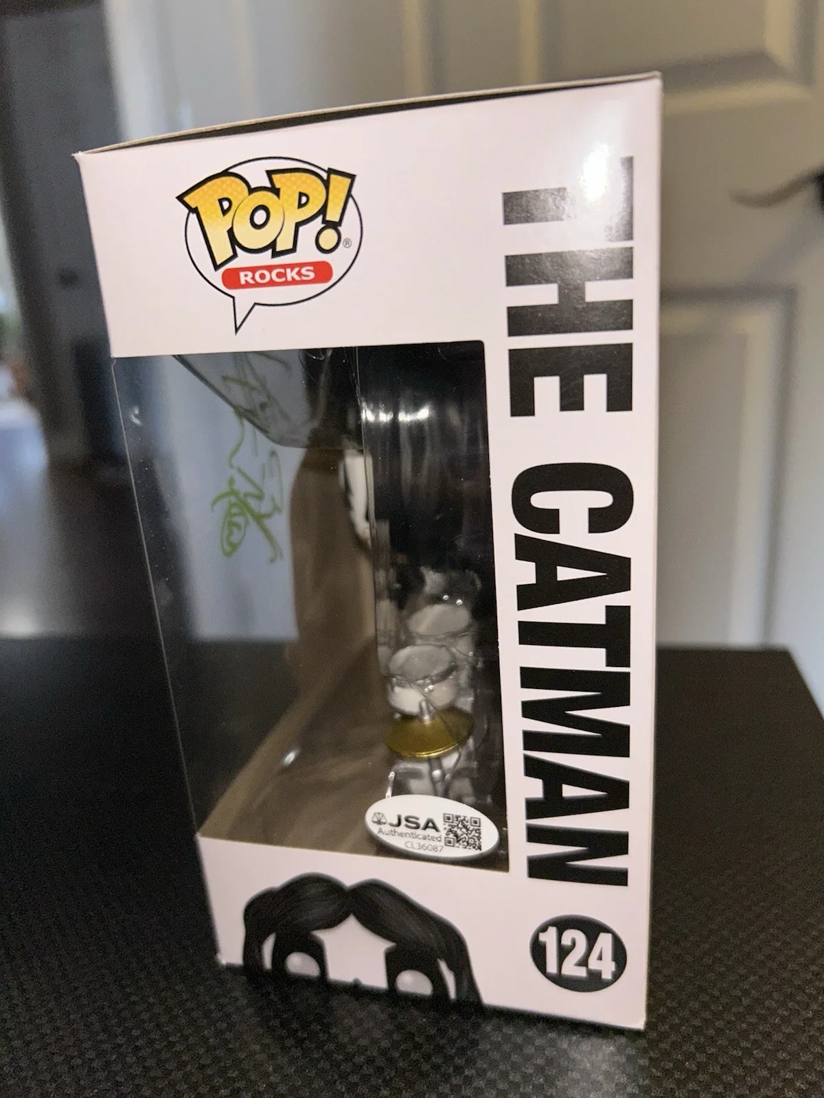 Peter Criss Signed KISS Funko Drummer Heavy Metal The Catman, изображение 2