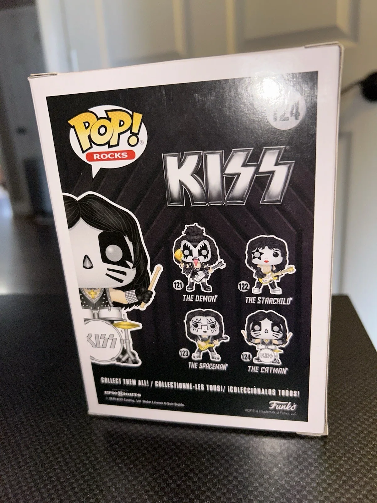 Peter Criss Signed KISS Funko Drummer Heavy Metal The Catman, изображение 3