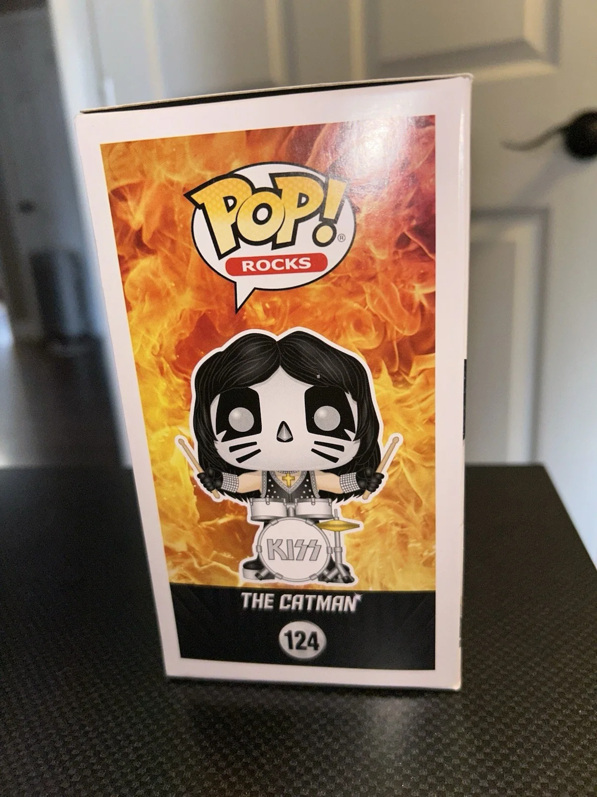 Peter Criss Signed KISS Funko Drummer Heavy Metal The Catman, изображение 4