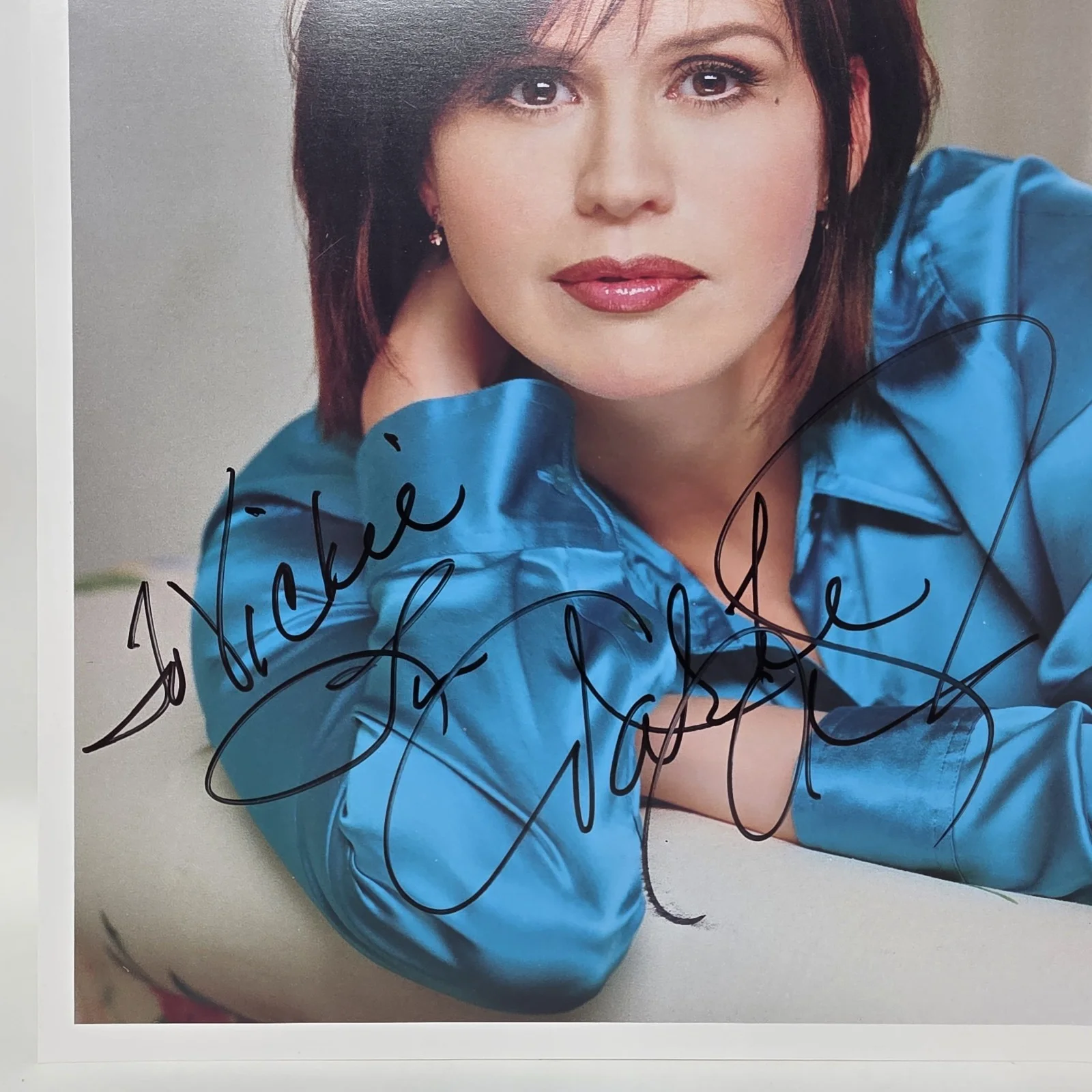 Marie Osmond Autographed Auto Signed 8 x 10 Color 2012 Photo Headshot Picture, изображение 2