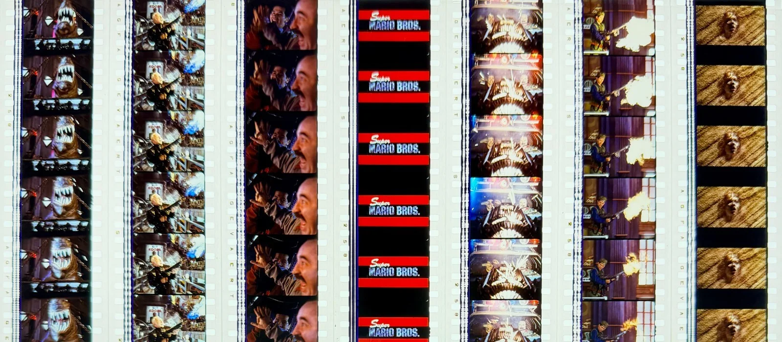Super Mario Bros. (1993) Very Rare Unmounted Genuine 35mm Film Cells, изображение 4