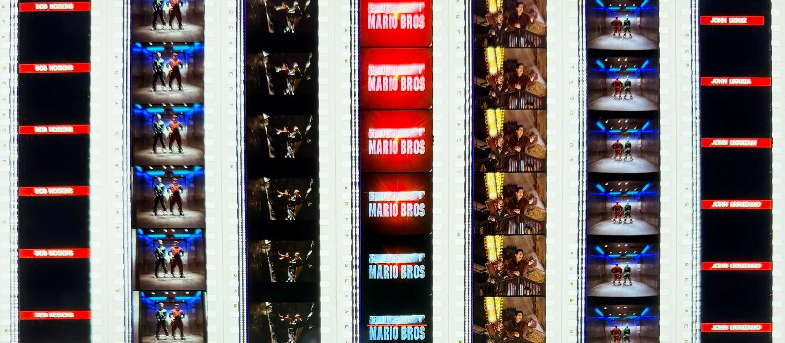 Super Mario Bros. (1993) Very Rare Unmounted Genuine 35mm Film Cells, изображение 5