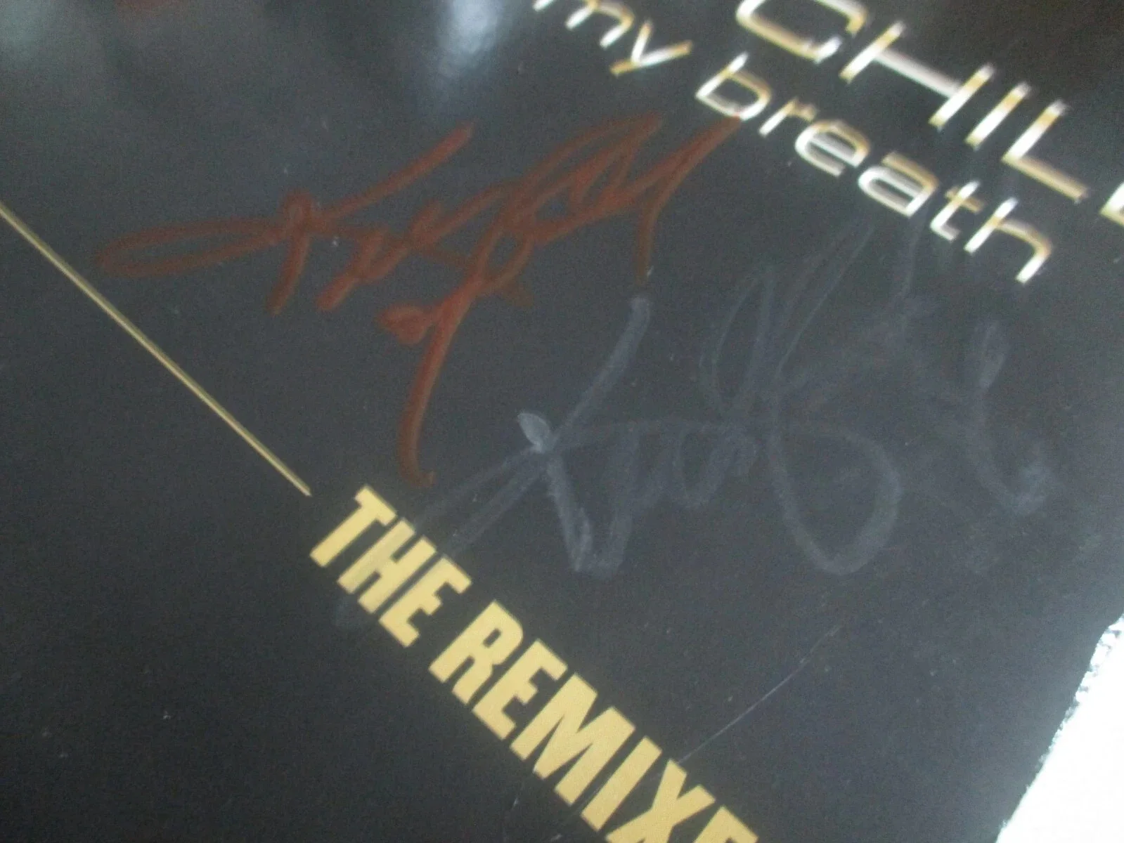 DESTINY'S CHILD AUTHENTIC AUTOGRAPHED/SIGNED PROMO VINYL RECORD-KELLY ROWLAND, изображение 2