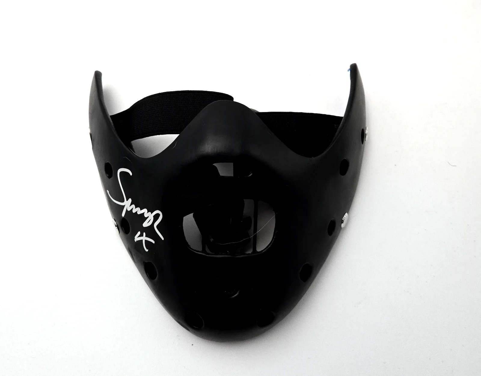 Spencer Charnas Signed Hannibal Lector Mask Ice Nine Kills Autograph Beckett 656, изображение 3