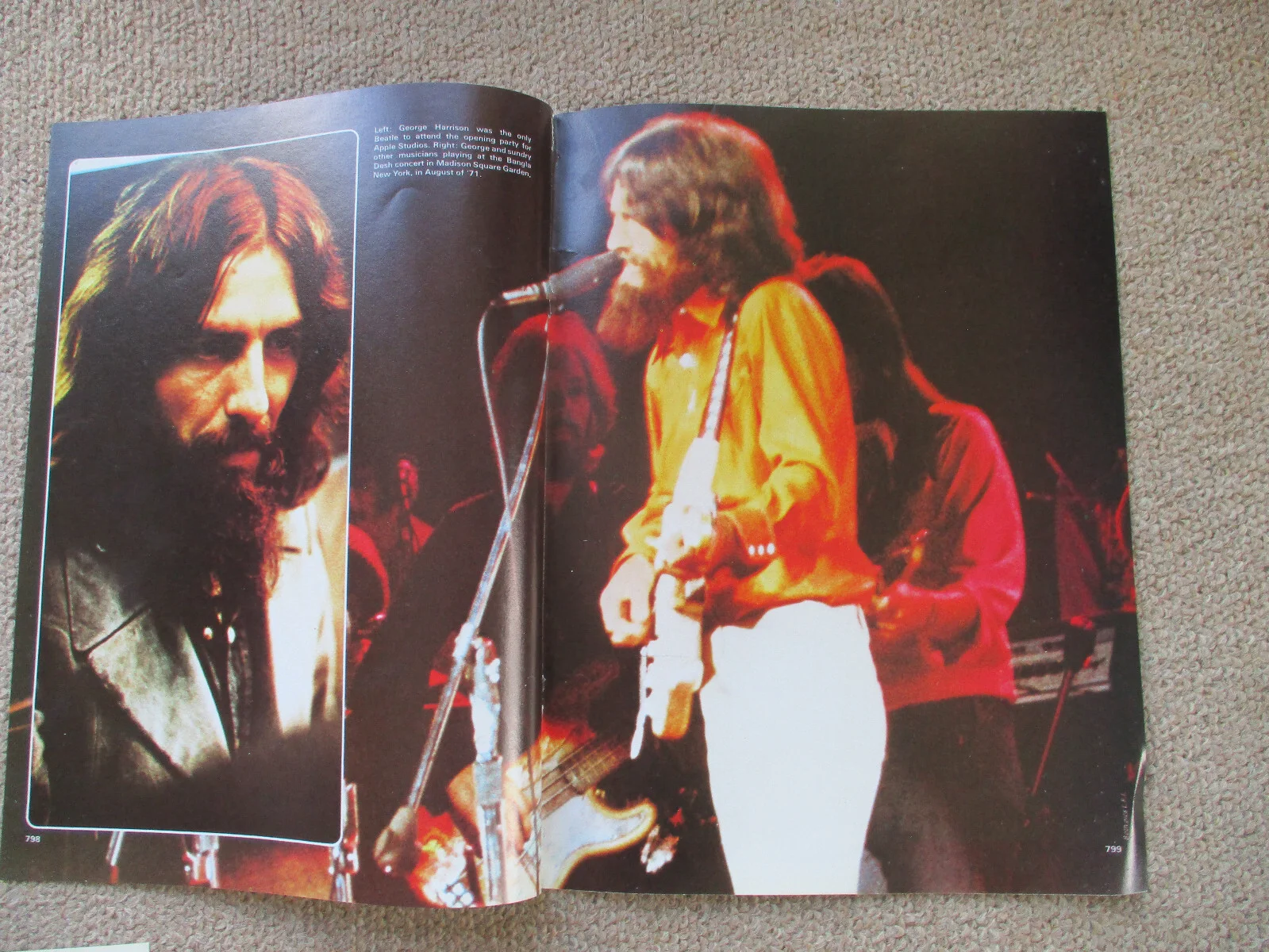 The Beatles - John, George, Ringo. 3 magazine articles - colour & B/W pics, image 4