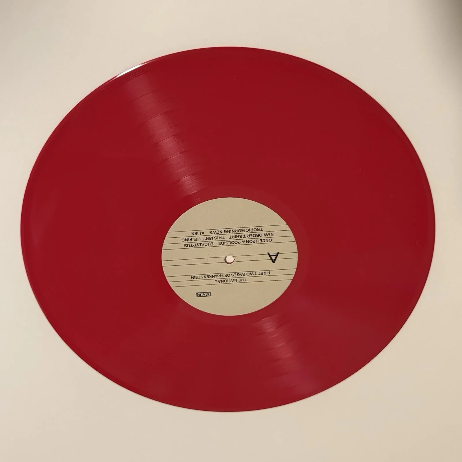 THE NATIONAL SIGNED FIRST TWO PAGES OF FRANKENSTEIN VINYL RECORD MATT JSA COA, изображение 4