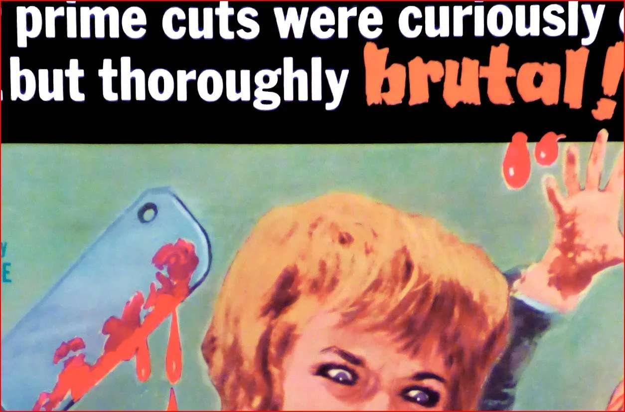 Bloodthirsty Butchers - 1970 US Horror B-movie 27.2" x 41" US One Sheet Poster, изображение 4