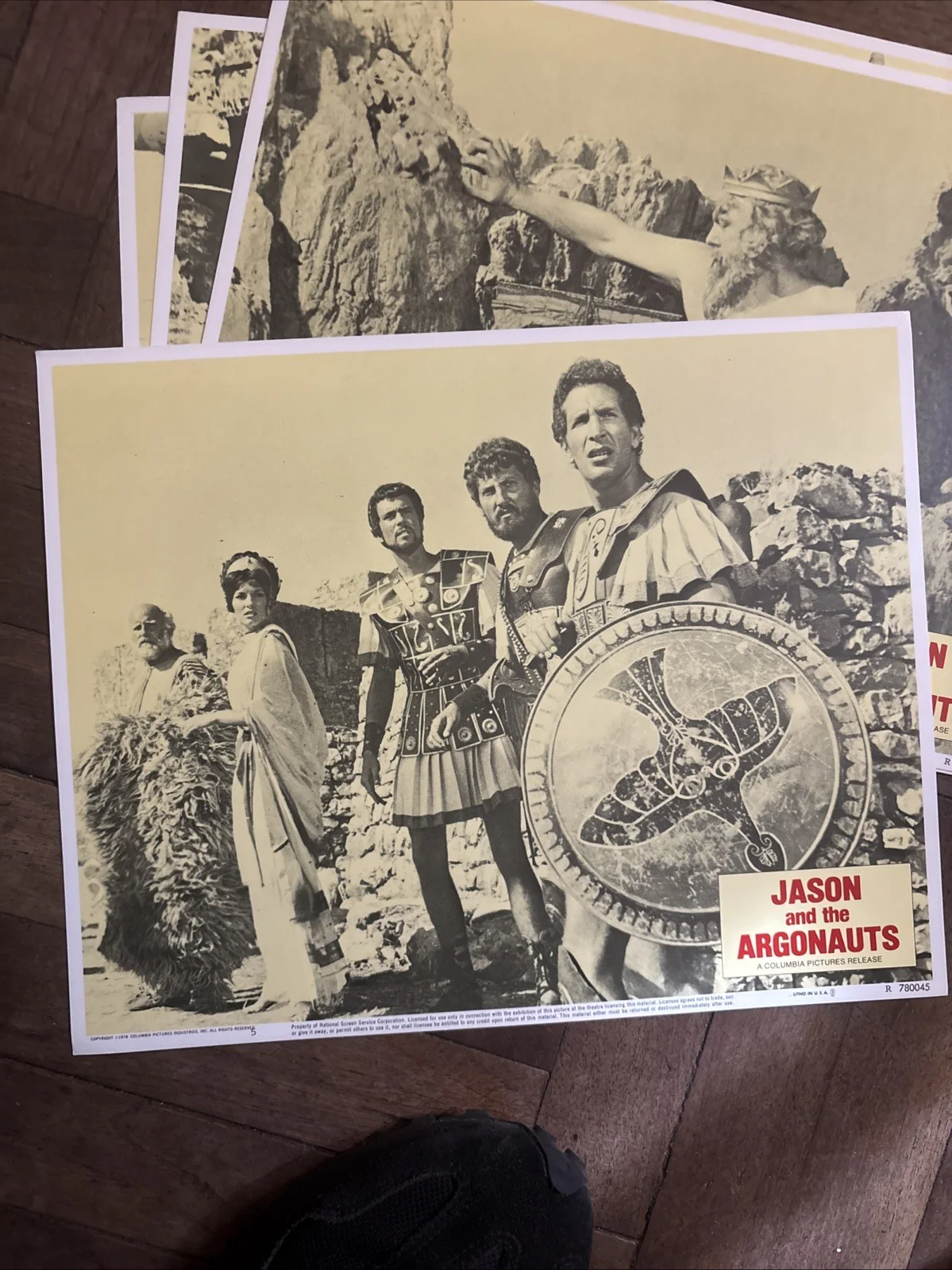 1978 JASON & THE ARGONAUTS ORIG 11X14 LOBBY CARD SET TODD ARMSTRONG/NANCY KOVAK, изображение 4