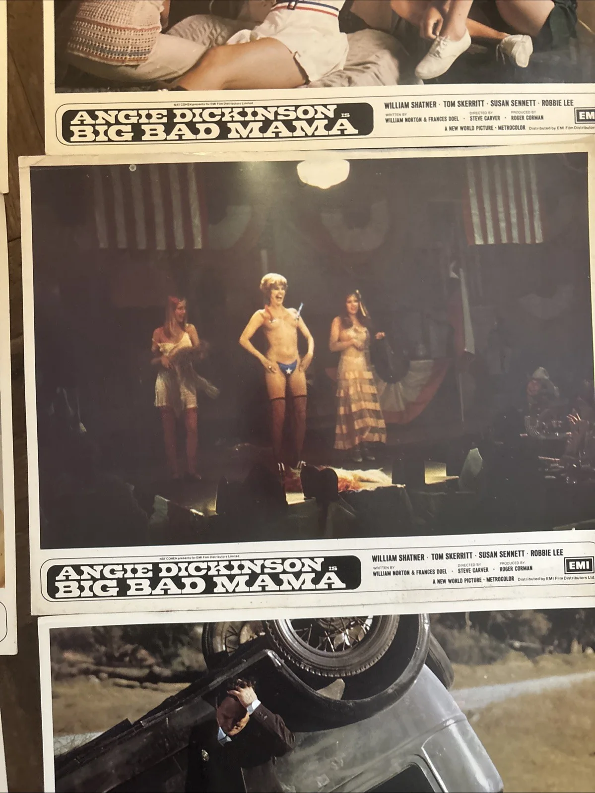 BIG BAD MAMA ( ANGIE DICKINSON ) - LOBBY CARD SET X8-, image 5