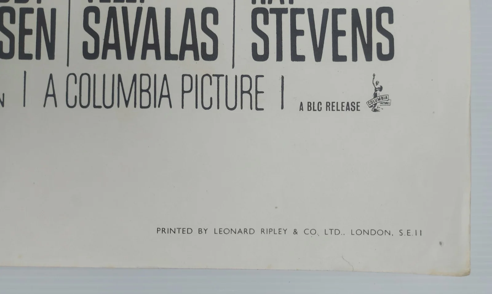 THE INTERNS ORIGINAL UK QUAD POSTER 1964, image 4