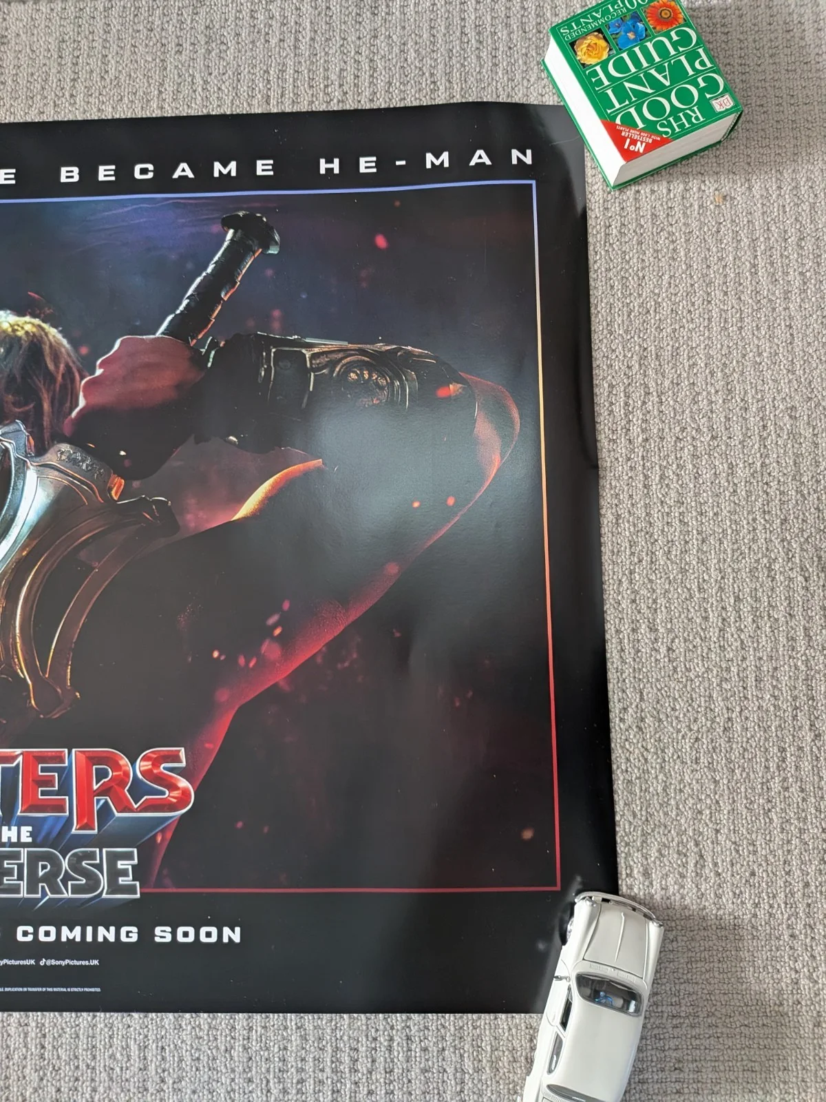 Masters of the Universe Original UK Double Sided Cinema Quad Poster, изображение 3