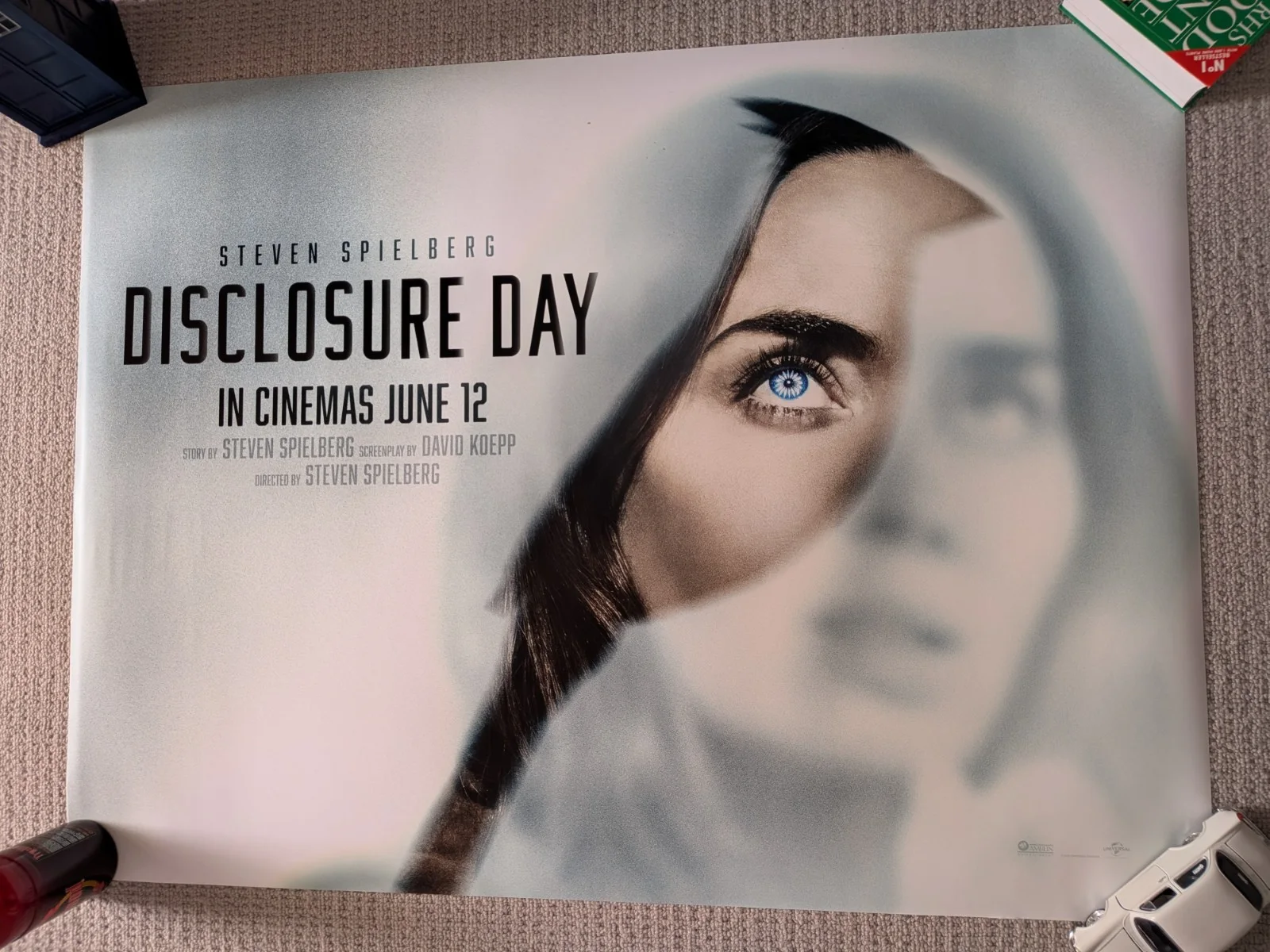 Disclosure Day - Set of 2 Original UK Double Sided Quad Posters 30" x 40" New, image 2