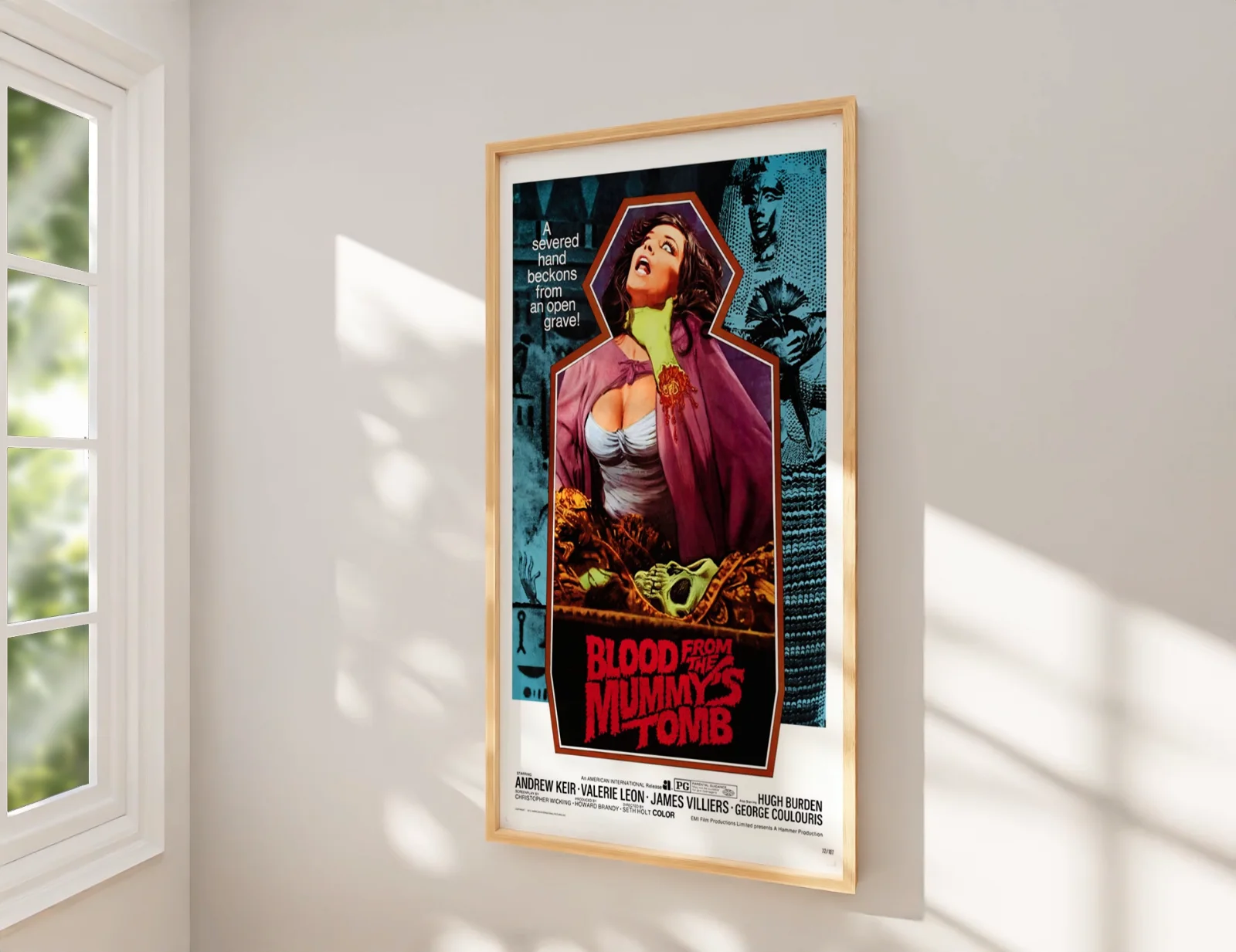 Blood From The Mummy's Tomb - Hammer Horror 27.2" x 41" US One Sheet Poster, image 2