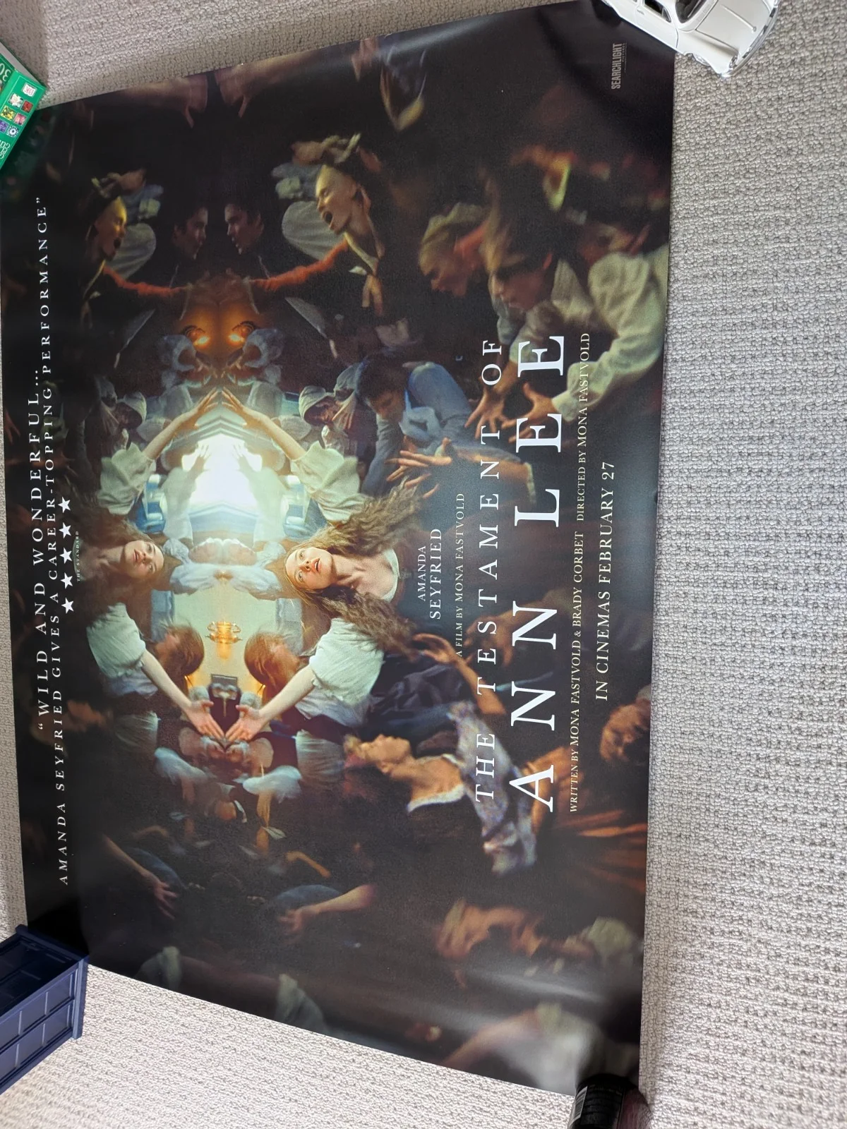 The Testament of Ann Lee 30"-40" UK Original Quad Poster, image 2