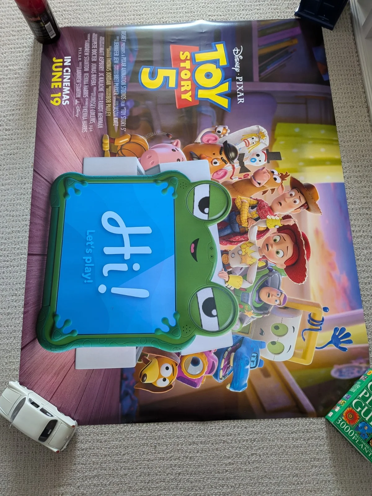 Toy Story 5 UK Original Cinema Quad poster 30"40" Double Sided, image 3