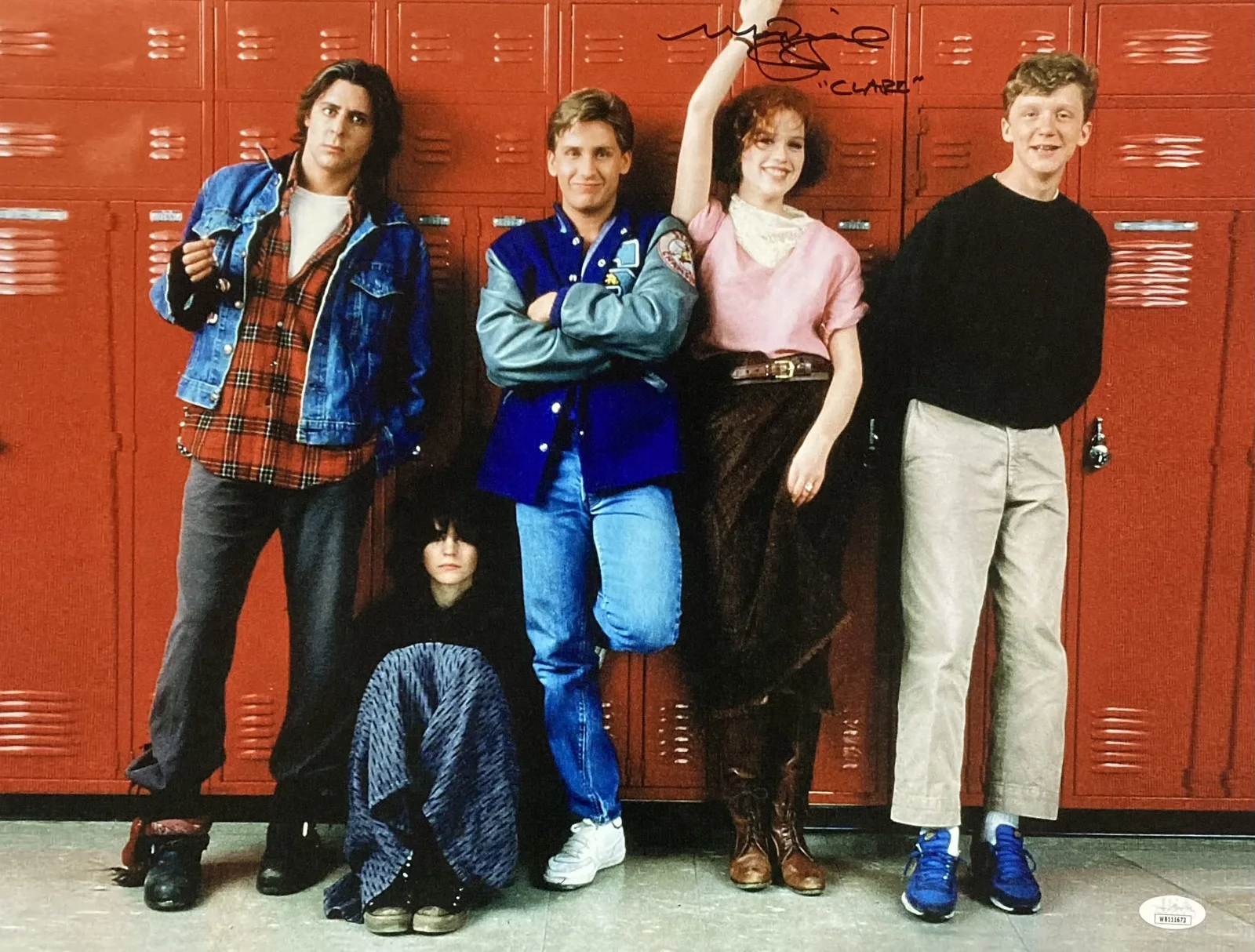 Molly Ringwald — Molly Ringwald Signed 16x20 The Breakfast Club Photo Inscribed Claire JSA ITP, image 5