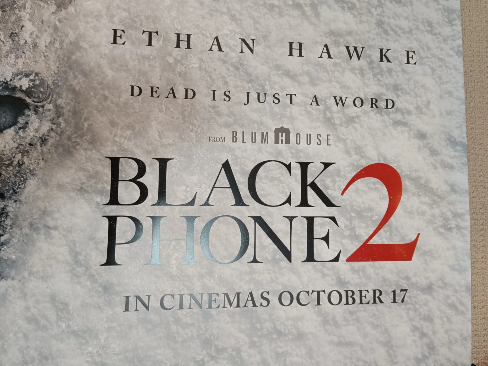 The Black Phone 2 – Original UK Quad Cinema Poster – 30x40 – Horror Sequel, image 3