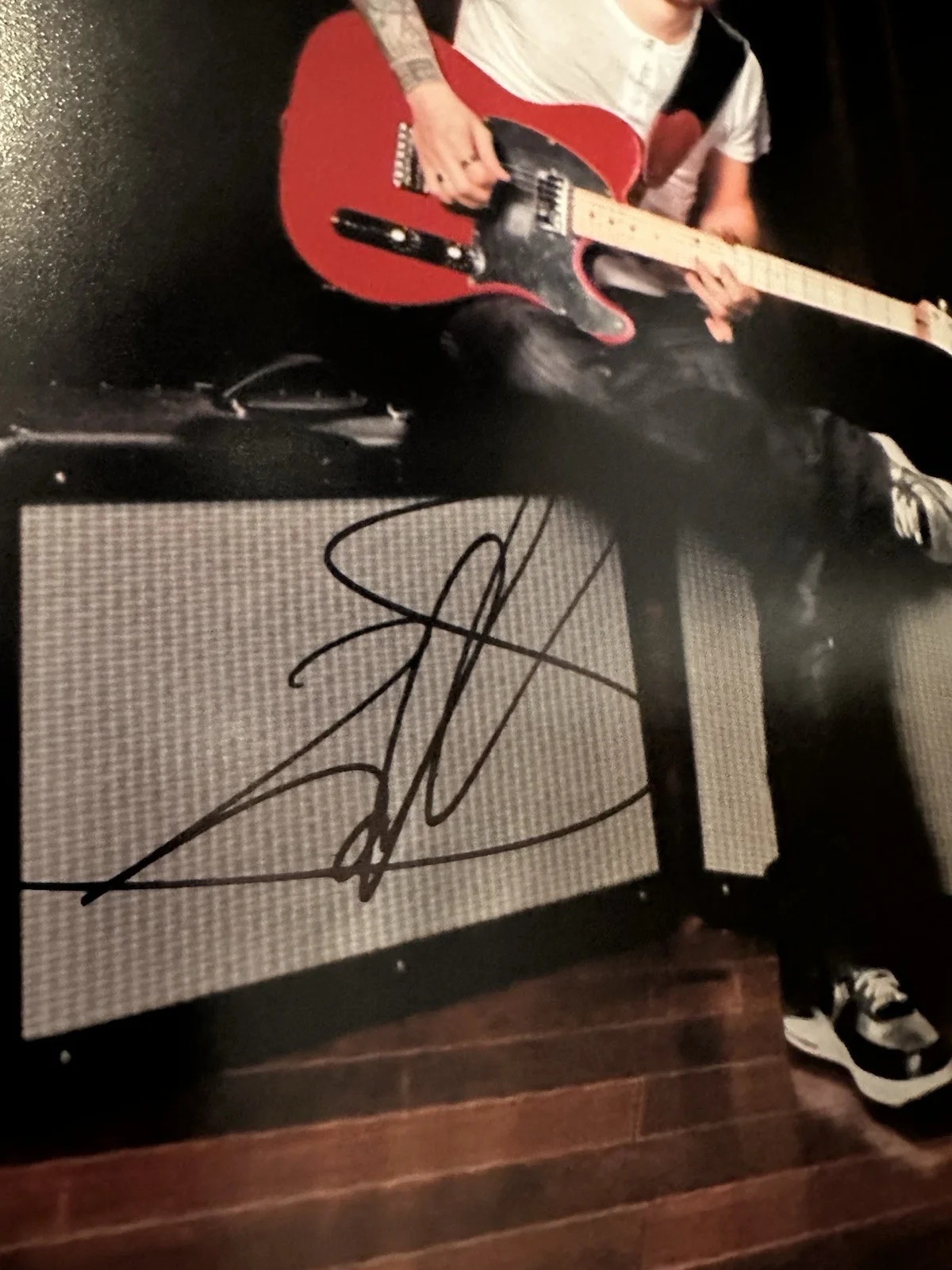 Autographed Zach Myers (Shinedown) 8x10 Photo, изображение 2