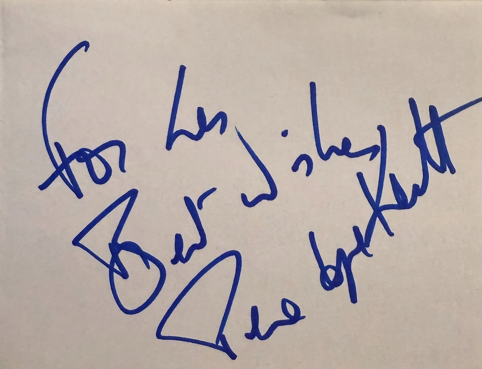 Penelope Keith — PENELOPE KEITH Signed Autographed 3x4 ALBUM PAGE The Good Life To the Manor Born, изображение 3