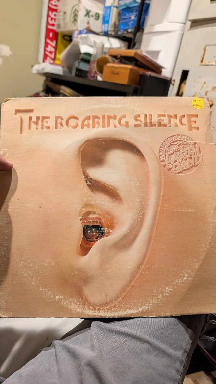 Chris Thompson Manfred Mann signed Album Roaring Silence Album autograph Vinyl, изображение 2