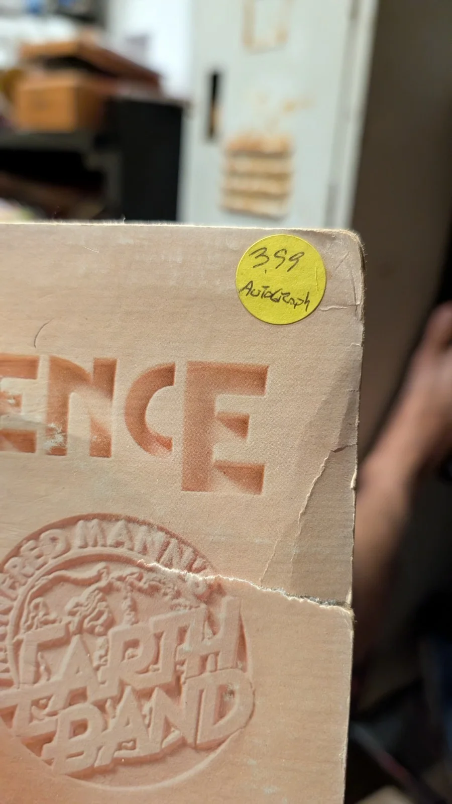 Chris Thompson Manfred Mann signed Album Roaring Silence Album autograph Vinyl, изображение 3