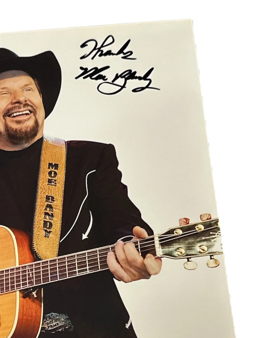 Moe Bandy Signed Autograph 8.5x11 Photo! Legendary Country Western Singer!, изображение 2