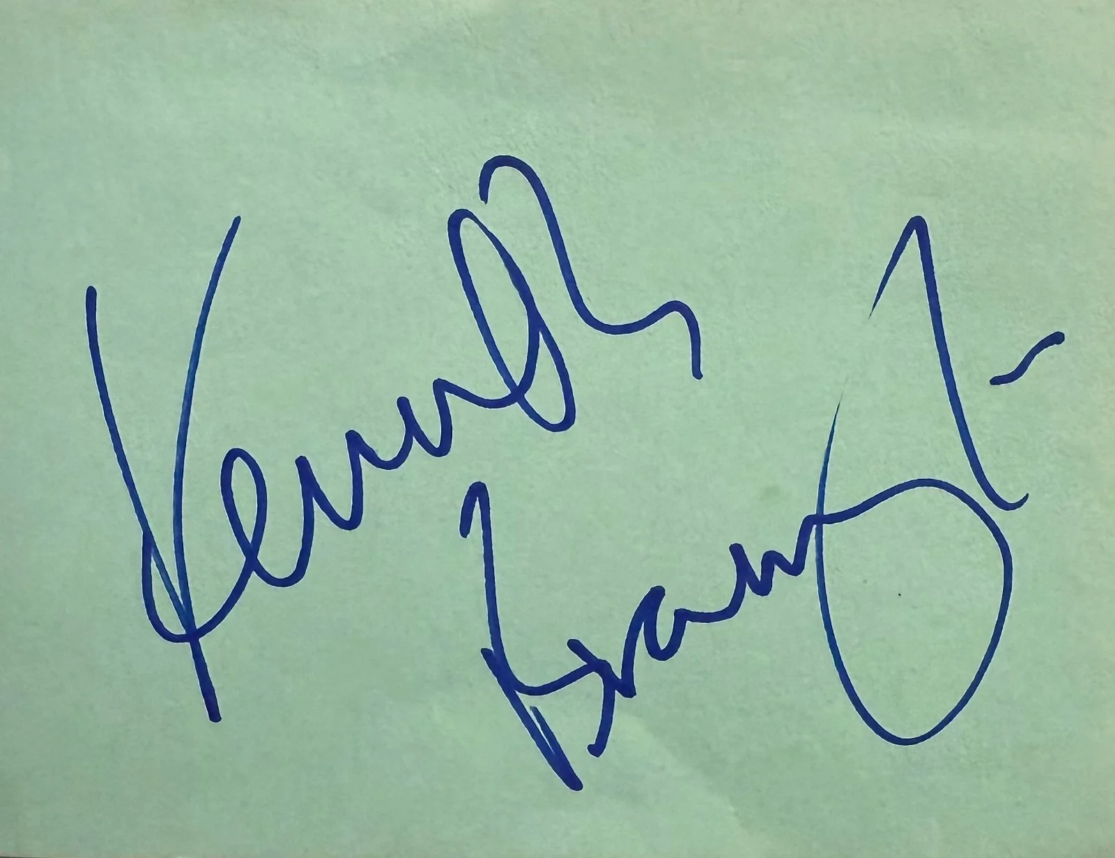 Kenneth Branagh — KENNETH BRANAGH Signed Autographed 4x5 ALBUM PAGE Murder on the Orient Express