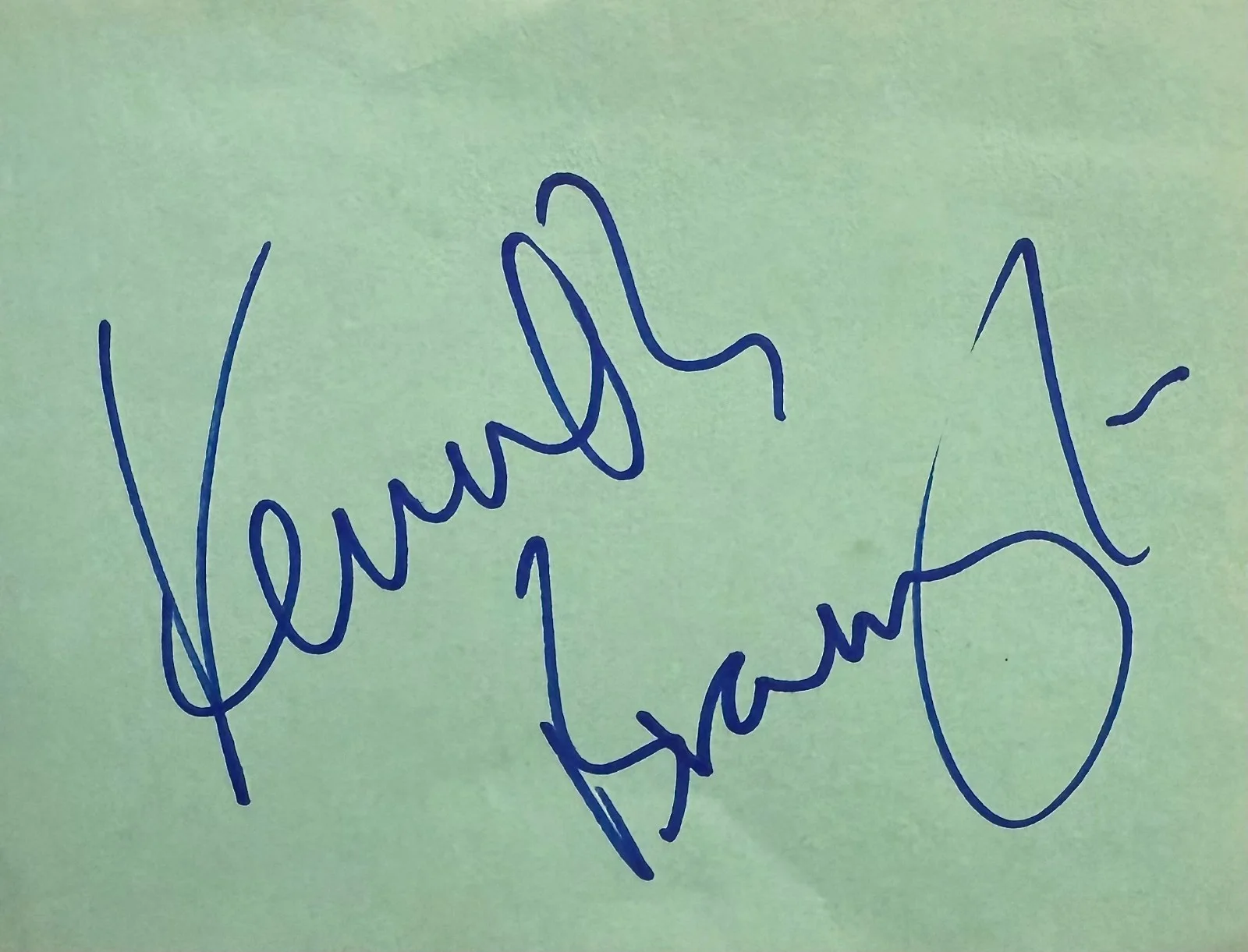 Kenneth Branagh — KENNETH BRANAGH Signed Autographed 4x5 ALBUM PAGE Murder on the Orient Express, изображение 3