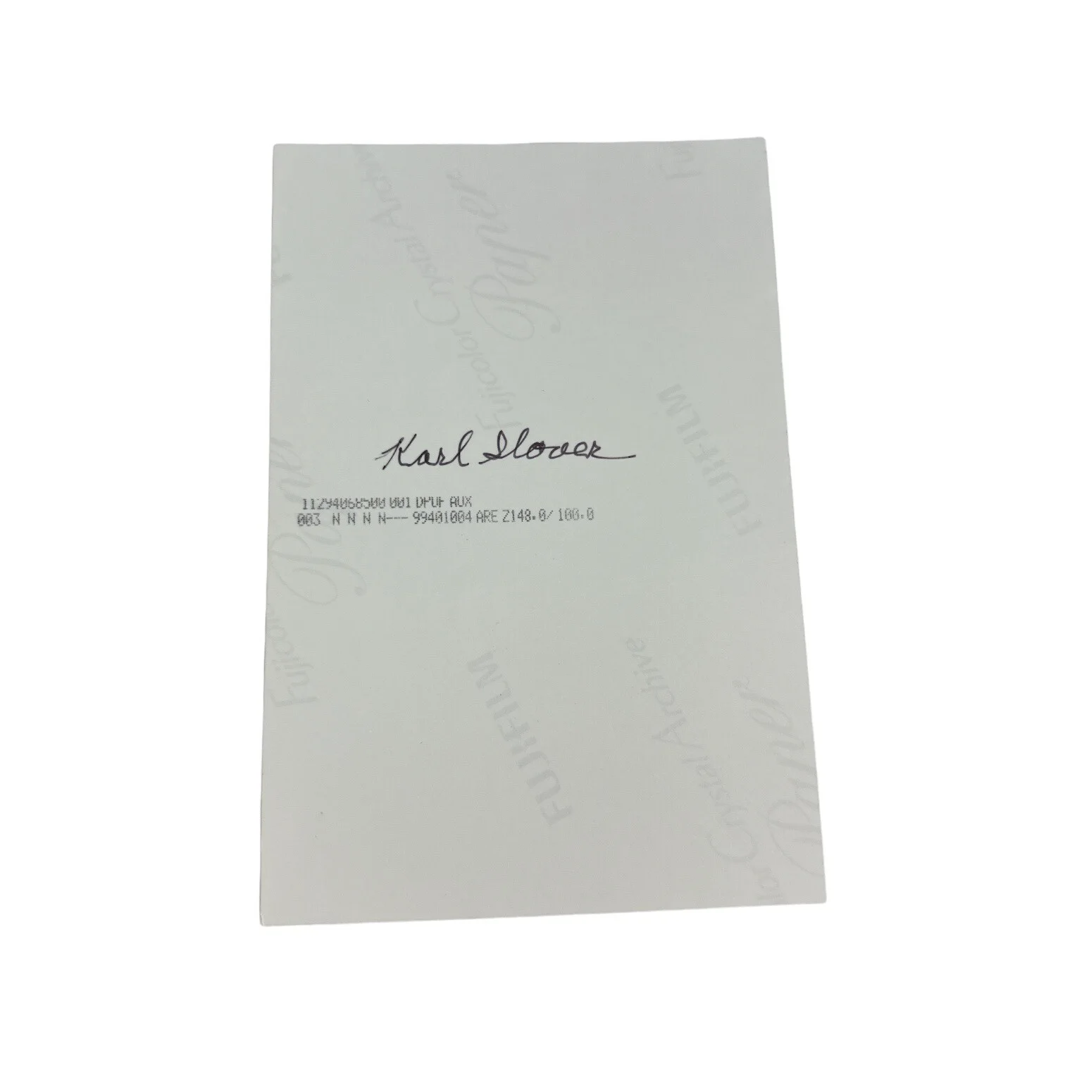 Karl Slover — Karl Slover (d. 2011) Signed 4x6 Family Photo! Munchkin on The Wizard of Oz!, изображение 2
