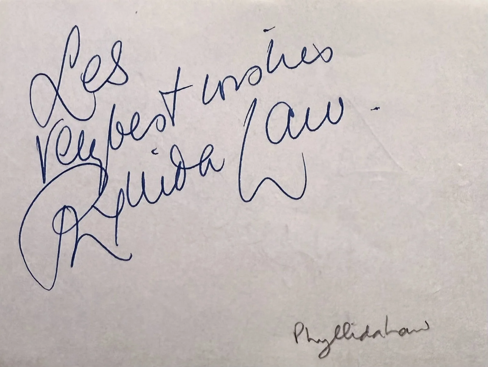 BERT WEEDON & Phyllida Law Dual Signed Autographed 3x4 ALBUM PAGE Play in a Day, image 2