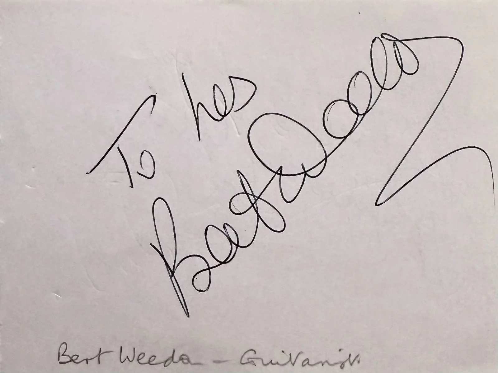 BERT WEEDON & Phyllida Law Dual Signed Autographed 3x4 ALBUM PAGE Play in a Day, image 3