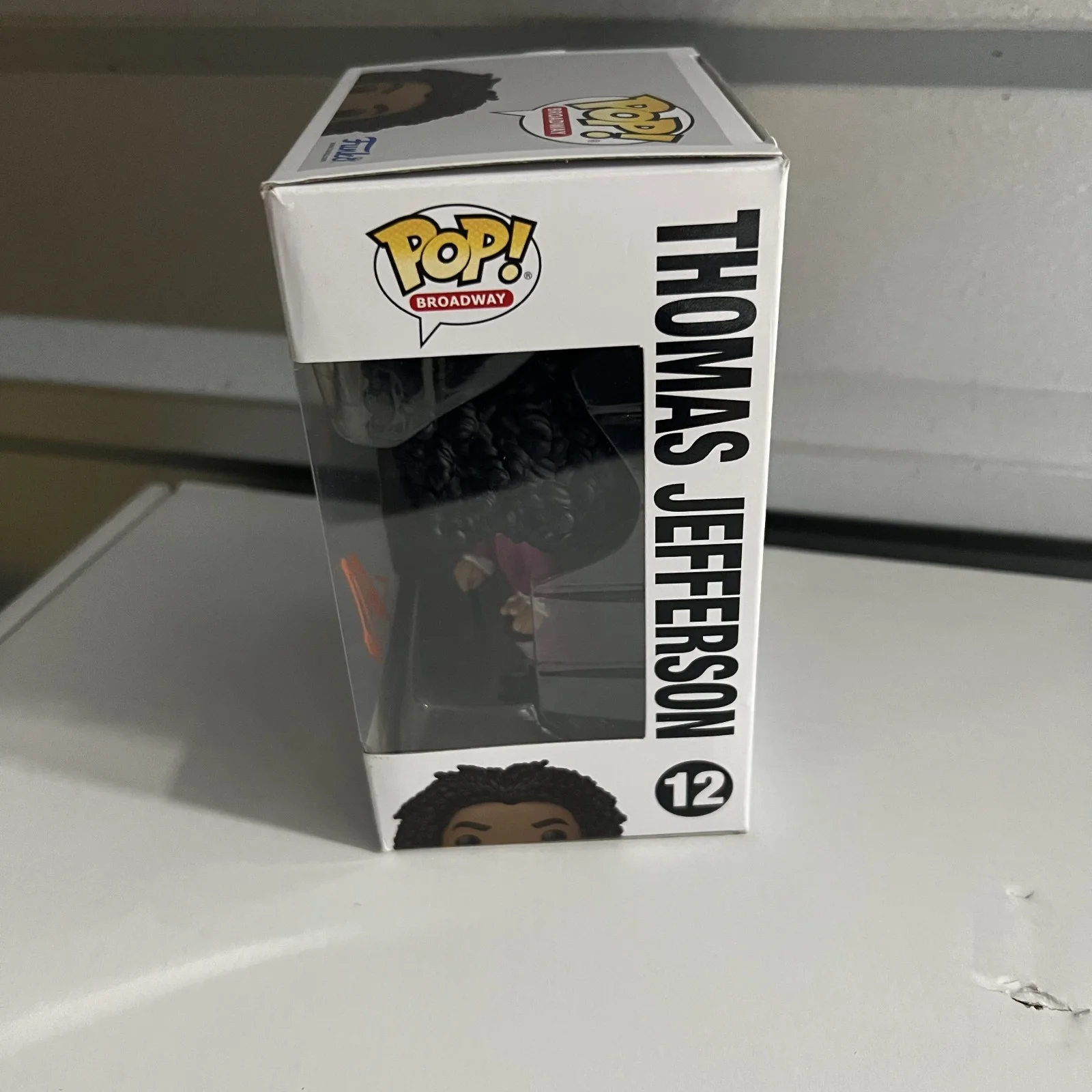 Daveed Diggs — Signed Daveed Diggs Thomas Jefferson Funko Pop Vid Proof #12 Hamilton Autograph, image 4