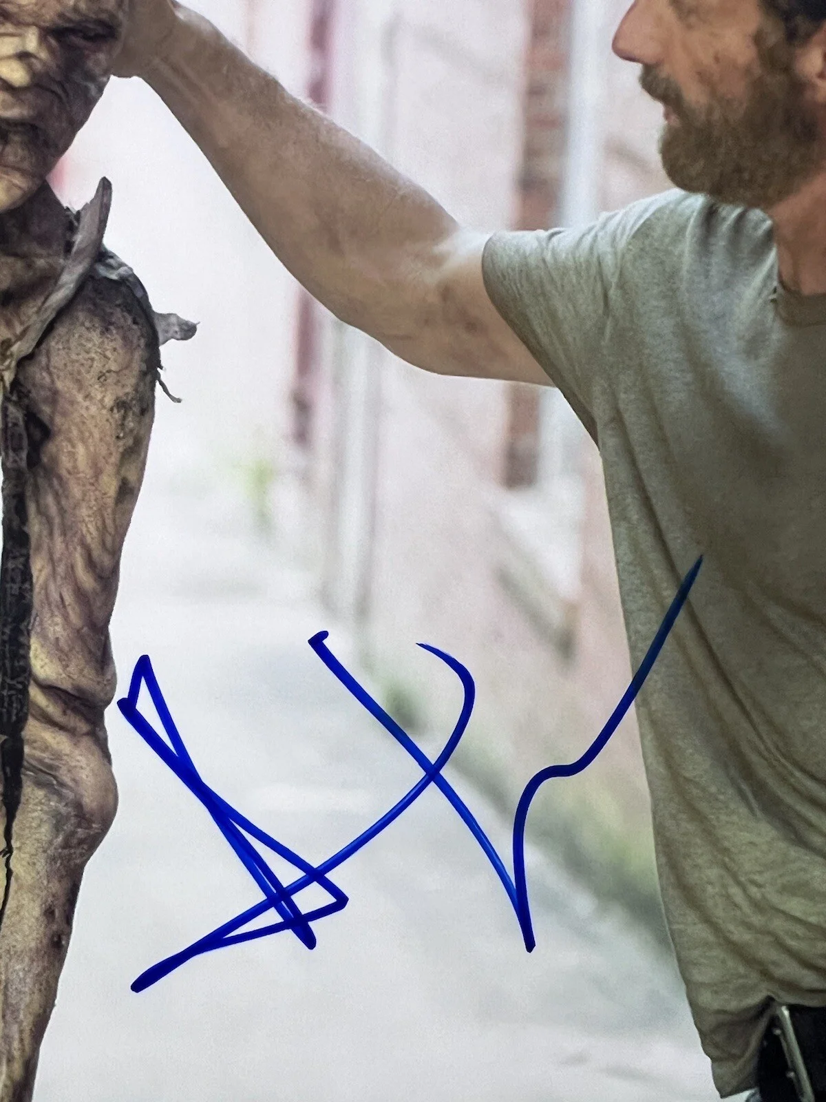 Andrew Lincoln — ANDREW LINCOLN SIGNED THE WALKING DEAD 8X10 PHOTO BECKETT BM35465, изображение 2
