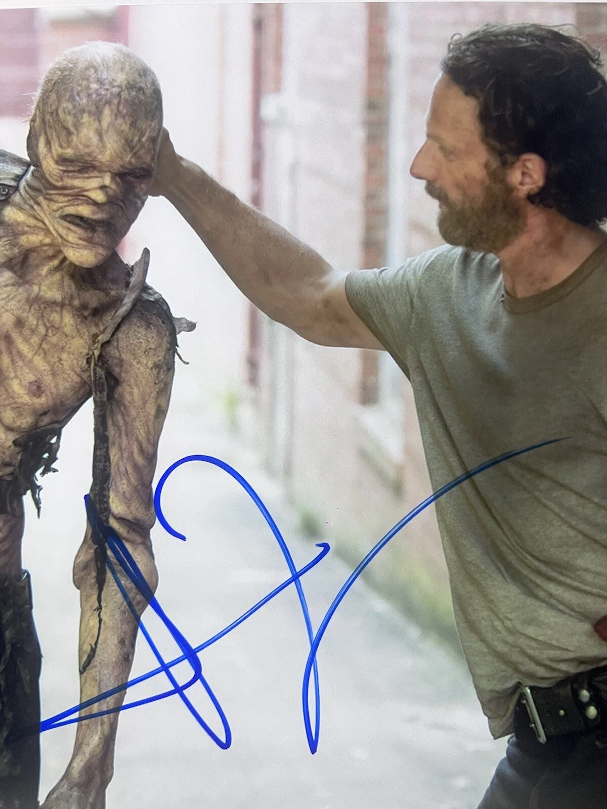 Andrew Lincoln — ANDREW LINCOLN SIGNED THE WALKING DEAD 8X10 PHOTO BECKETT BM35467, изображение 2