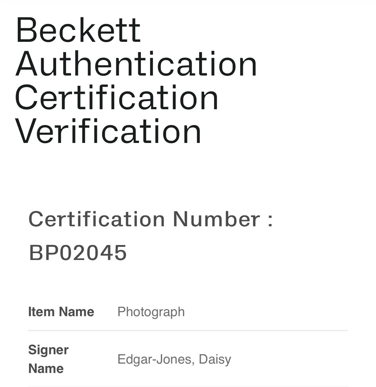 Daisy Edgar-Jones — Daisy Edgar-Jones Signed Autograph 8x10 Twisters Photos Beckett COA (B), изображение 4