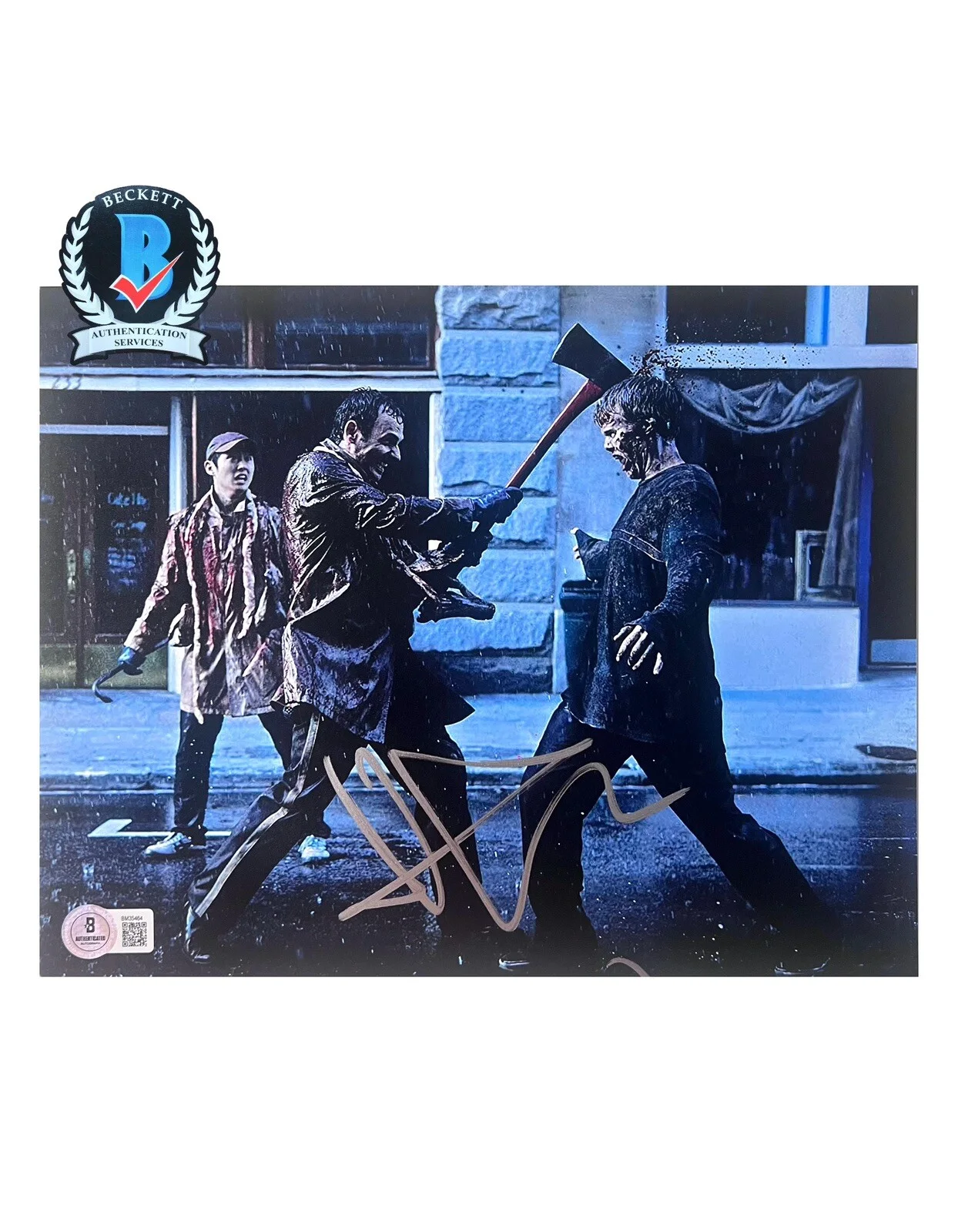 Andrew Lincoln — ANDREW LINCOLN SIGNED THE WALKING DEAD 8X10 PHOTO BECKETT BM35464