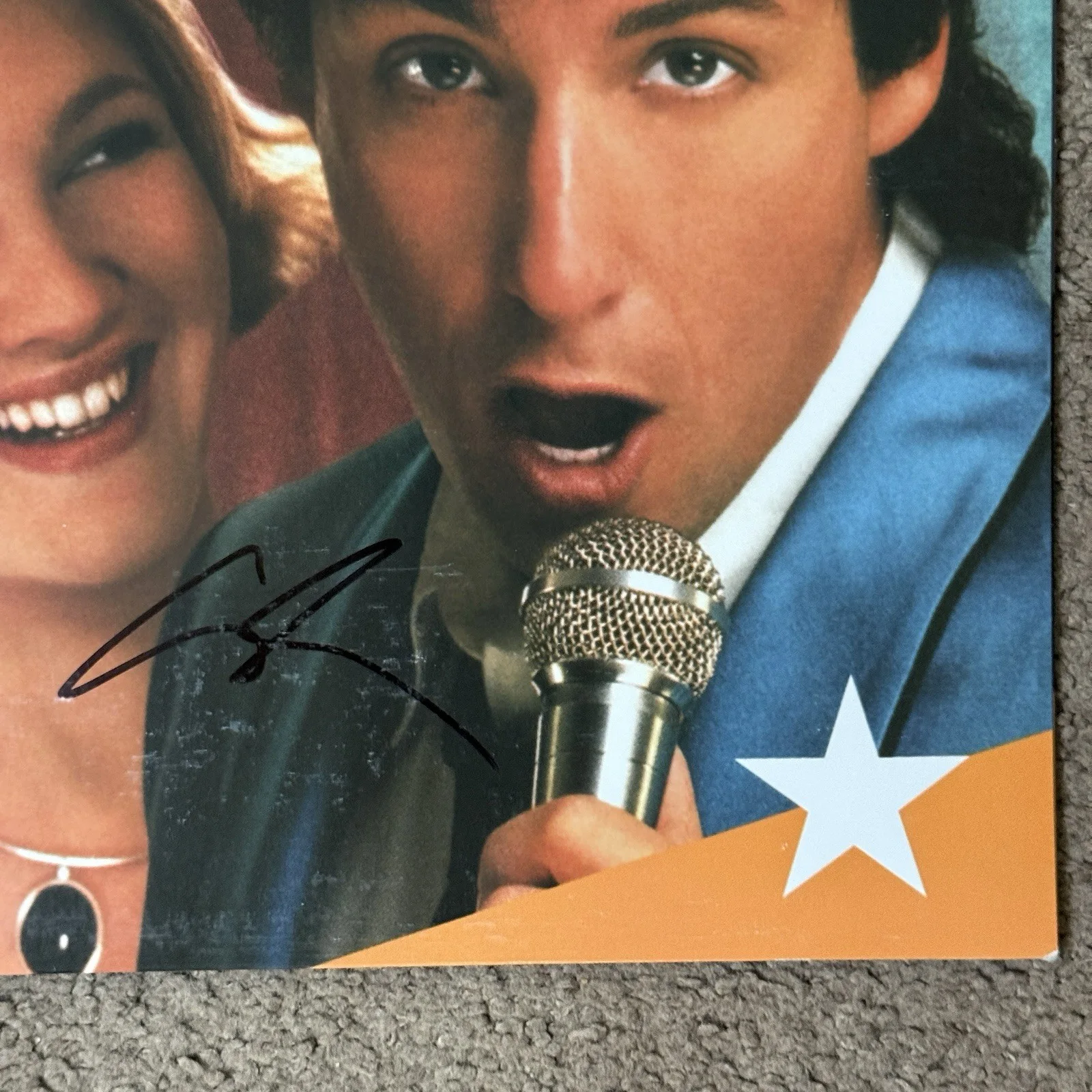 Adam Sandler — The Wedding Singer Soundtrack Signed By Adam Sandler, image 4