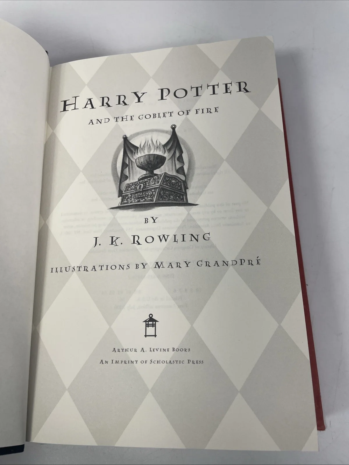 Daniel Radcliffe — Harry Potter Goblet of Fire Book Very Good, image 2