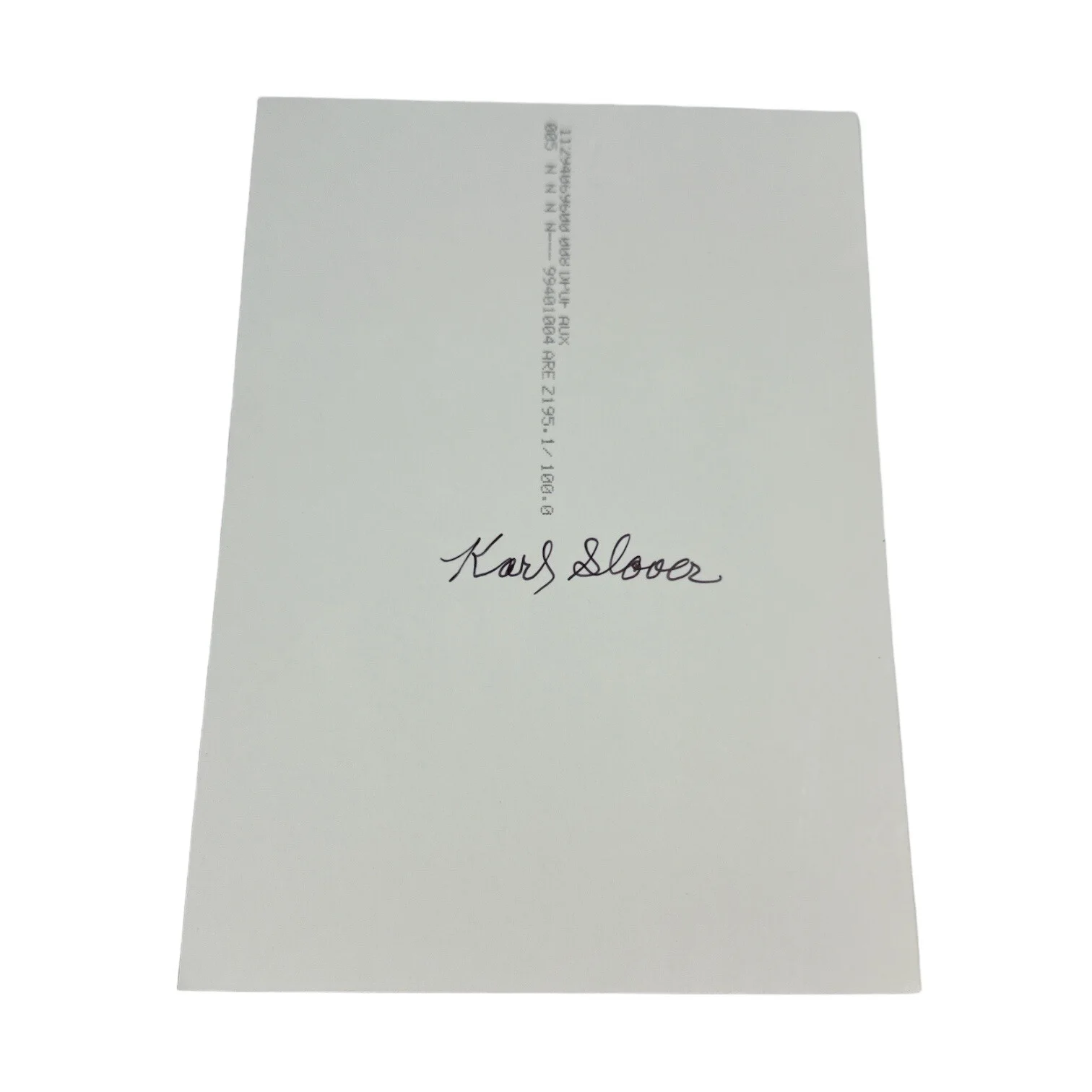 Karl Slover — Karl Slover (d. 2011) Signed 5x7 Family Photo! Munchkin on The Wizard of Oz!, изображение 2