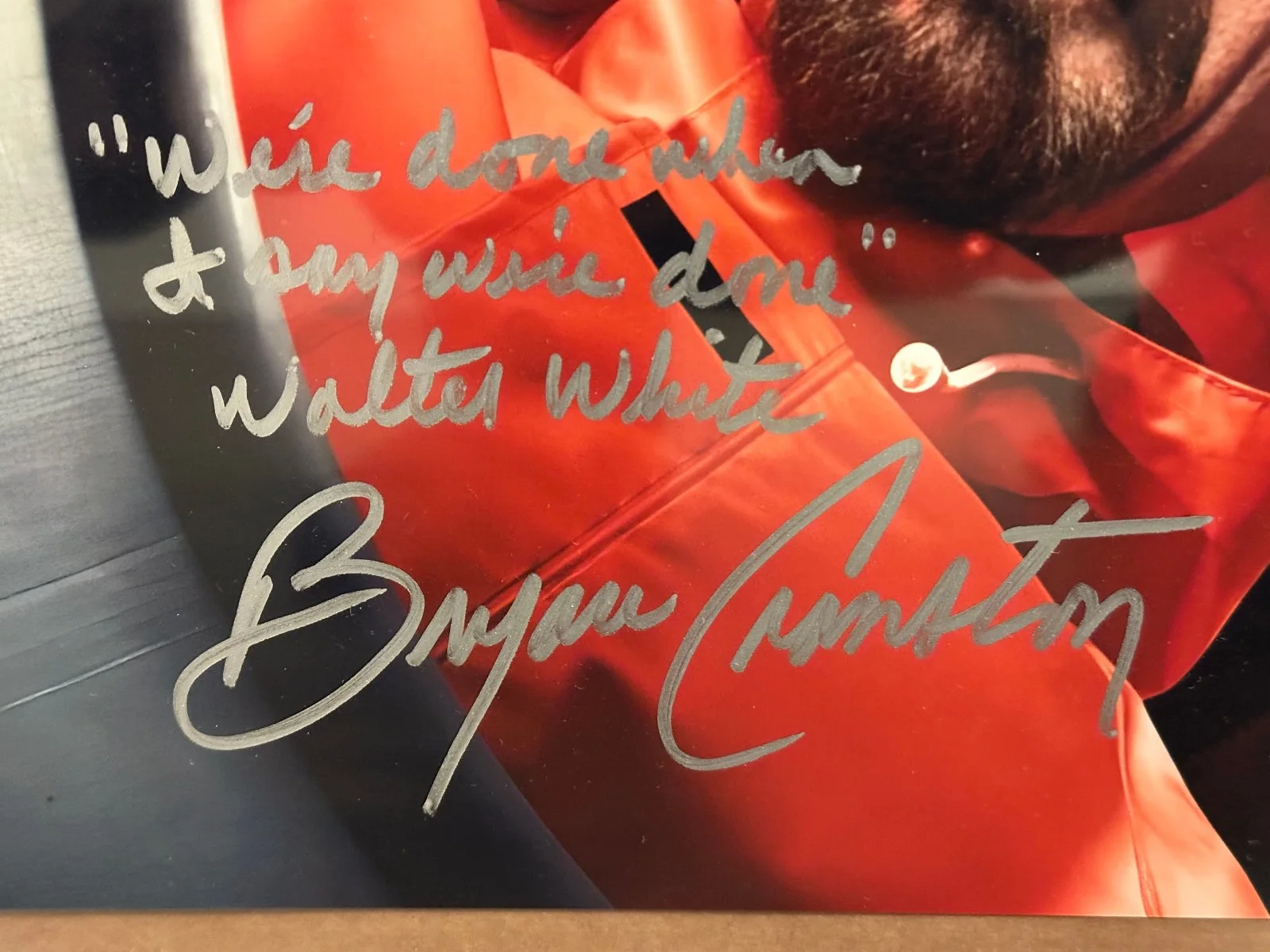 Bryan Cranston, Aaron Paul — Breaking Bad Bryan Cranston & Aaron Paul Signed 10x20 Poster SWAU COA, изображение 3