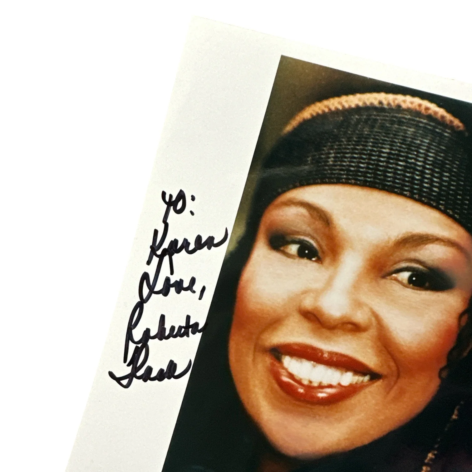 Roberta Flack (d. 2025) Autograph Signed 8x10 Photo! Killing Me Softly R&B Star!, image 2