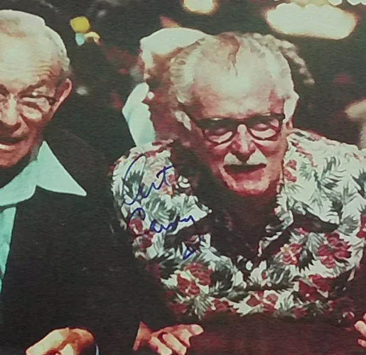 George Burns Art Carney — George Burns Art Carney Dual Autographed 8x10 "Going in Style" w/CoA, изображение 4