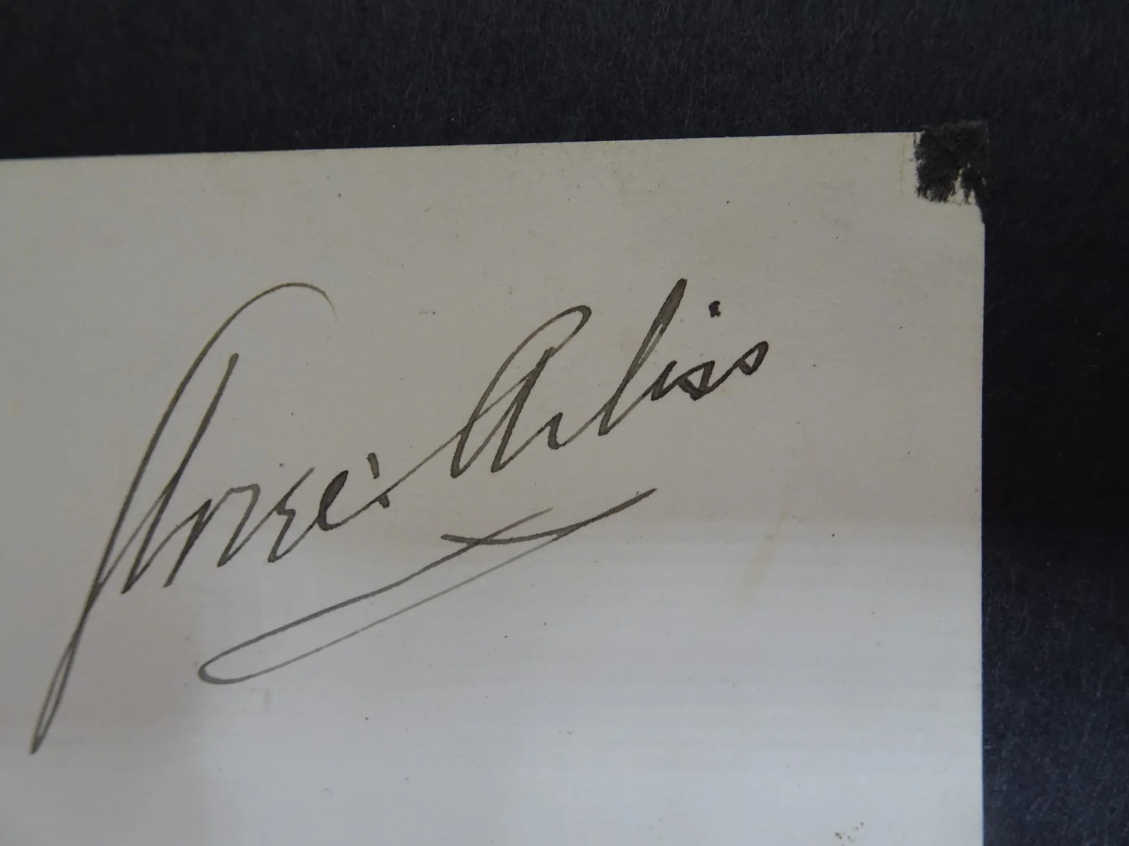 George Arliss — George Arliss (Disraeli) English Actor Signed Autograph Card Signature Academy, изображение 4