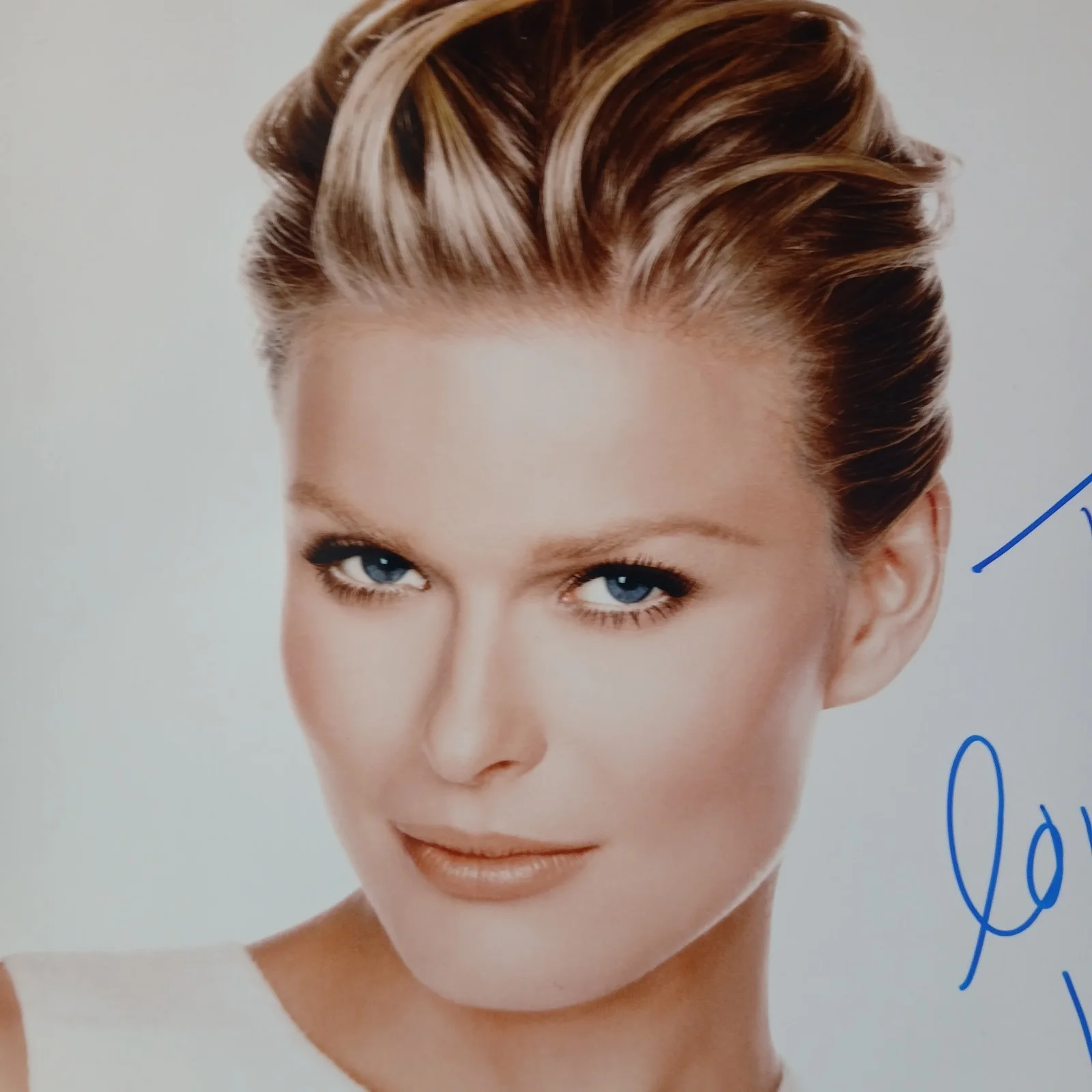 vendela — vendela kirsebom vtg 90s signed 10x8 supermodel, image 4